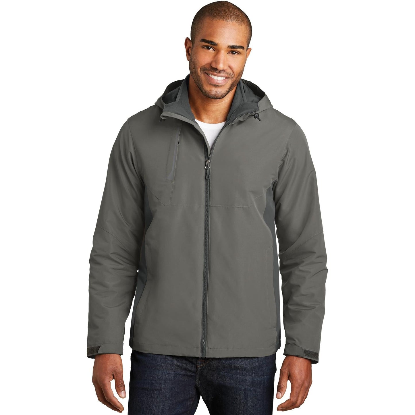 Deep Black Jacket - Port Authority - Waterproof Style