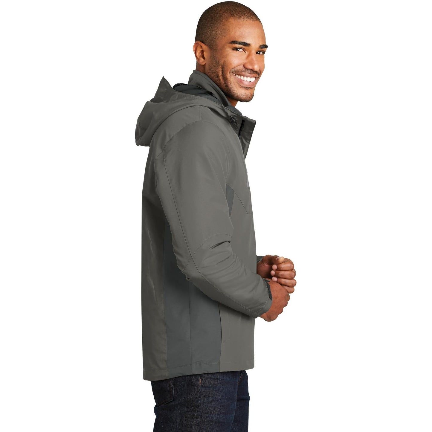 Deep Black Jacket - Port Authority - Waterproof Style