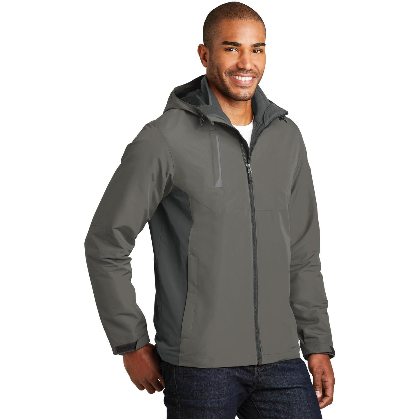 Deep Black Jacket - Port Authority - Waterproof Style