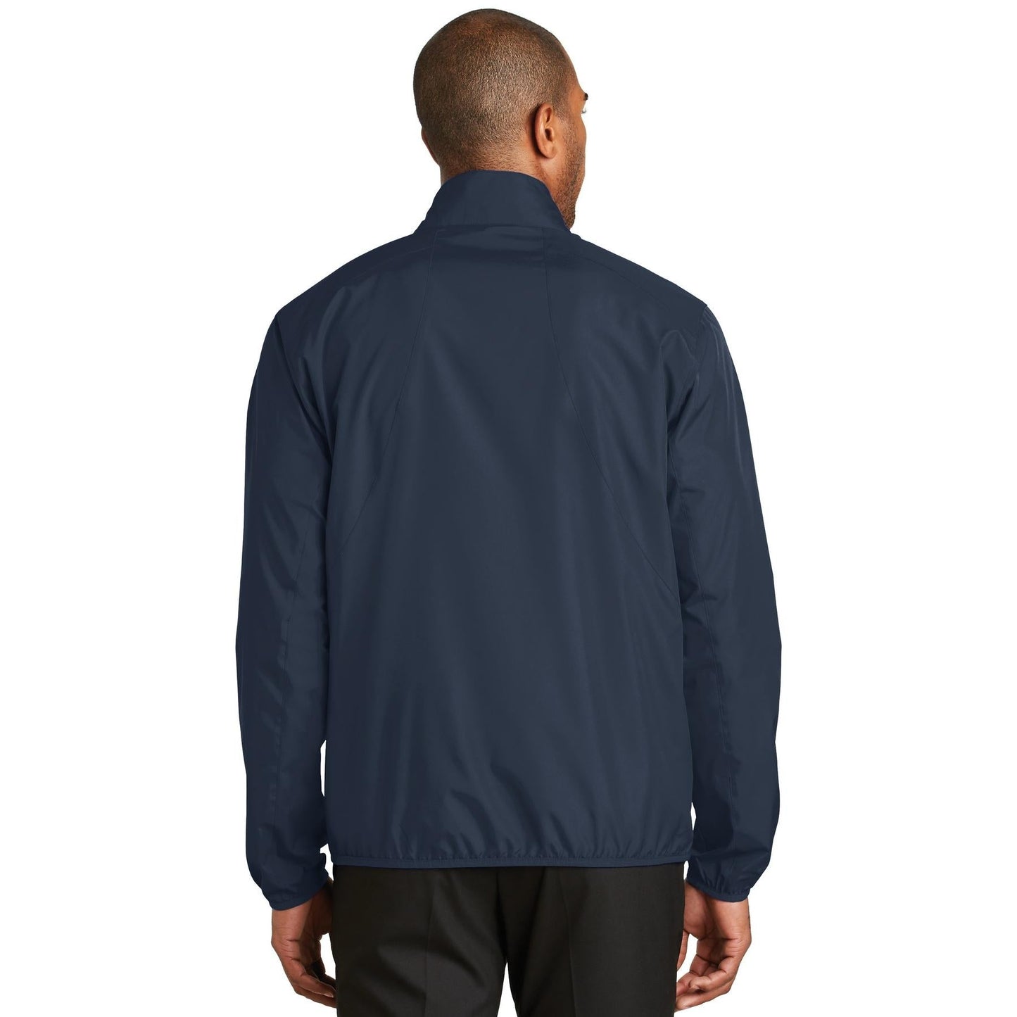 Black Windbreaker - Port Authority - Water Resistant