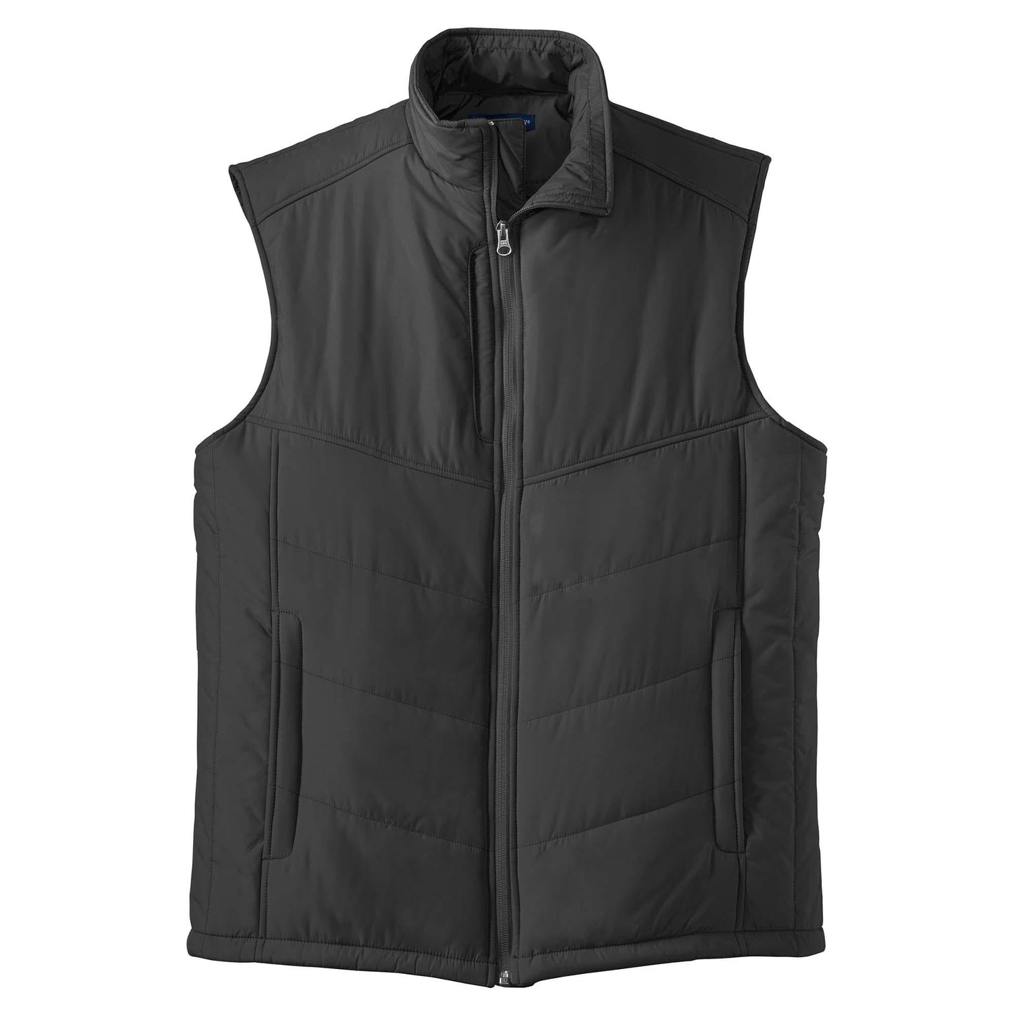 Mediterranean Blue Puffy Vest - Port Authority - Cozy Layer