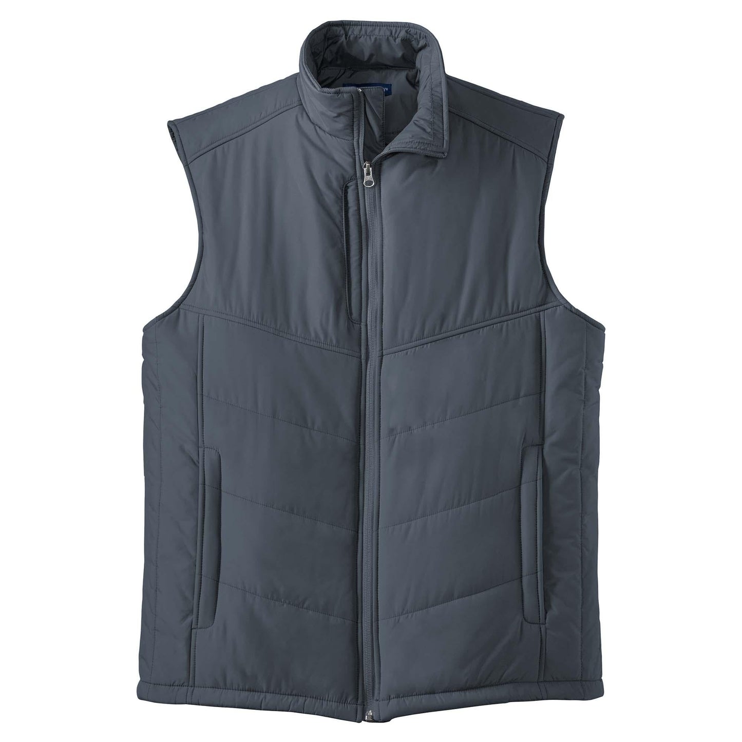 Mediterranean Blue Puffy Vest - Port Authority - Cozy Layer