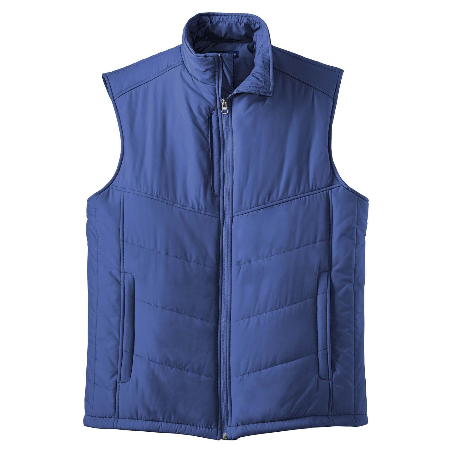 Mediterranean Blue Puffy Vest - Port Authority - Cozy Layer