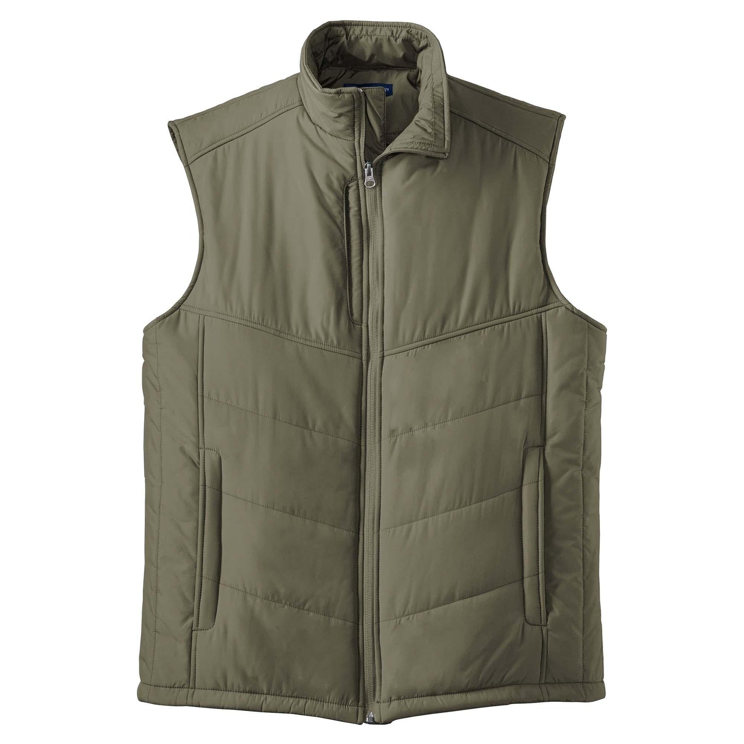 Mediterranean Blue Puffy Vest - Port Authority - Cozy Layer