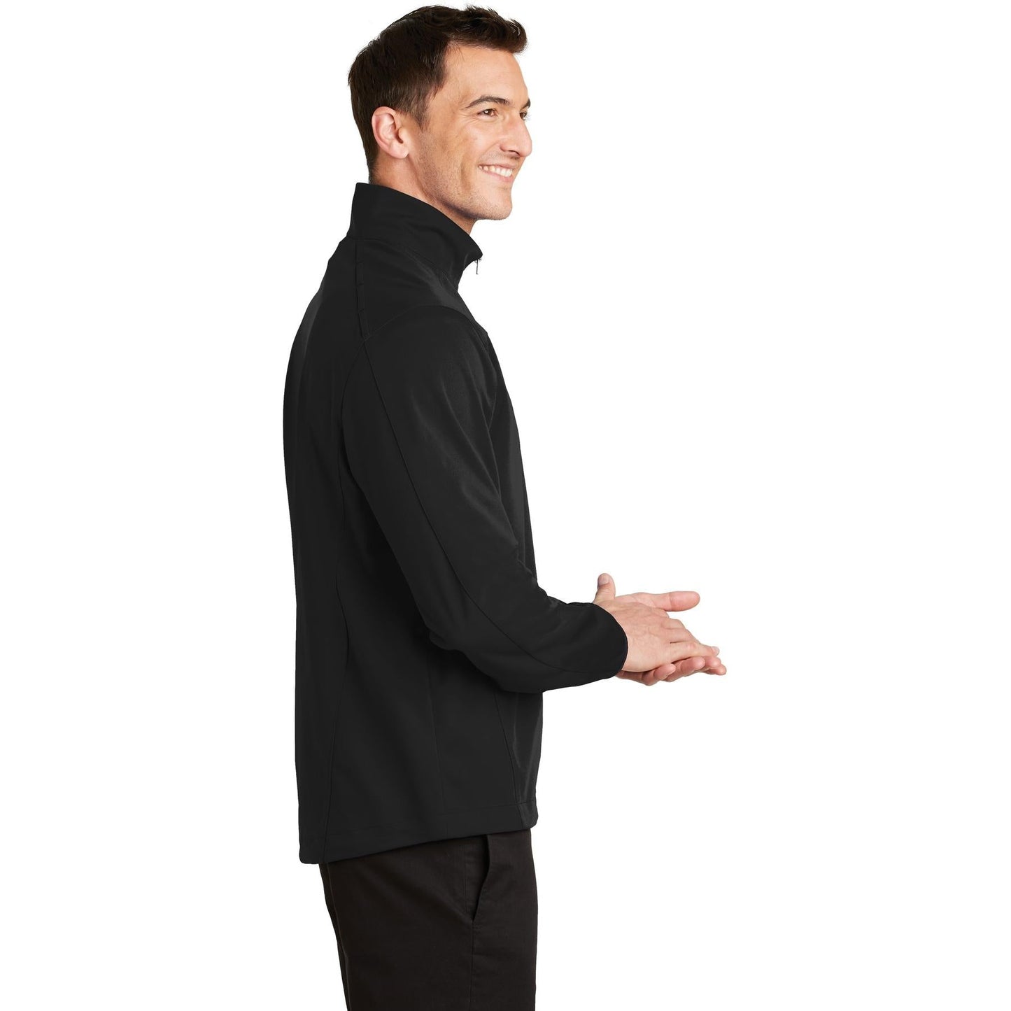 Deep Black Jacket - Port Authority - Soft Shell Design