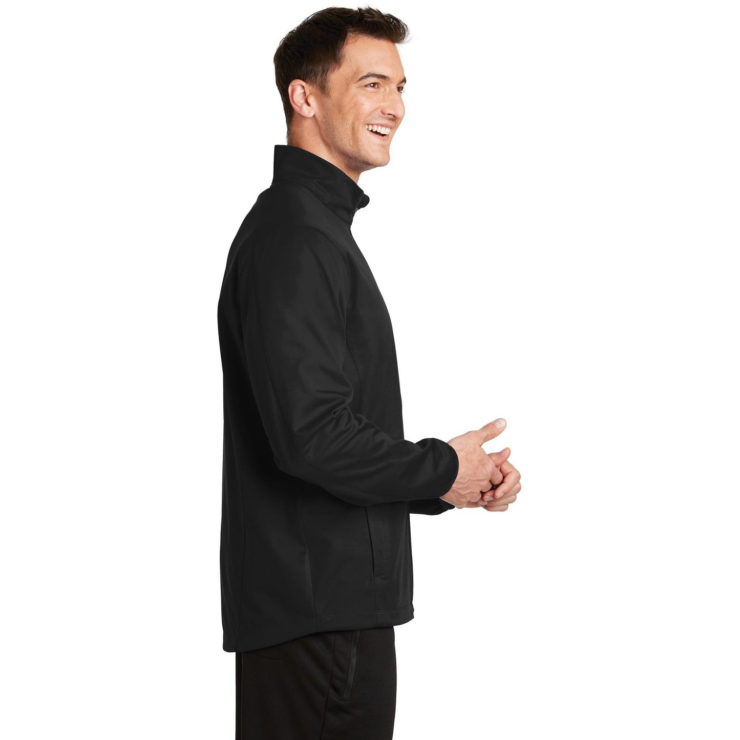 Deep Black Jacket - Port Authority - Active Soft Shell