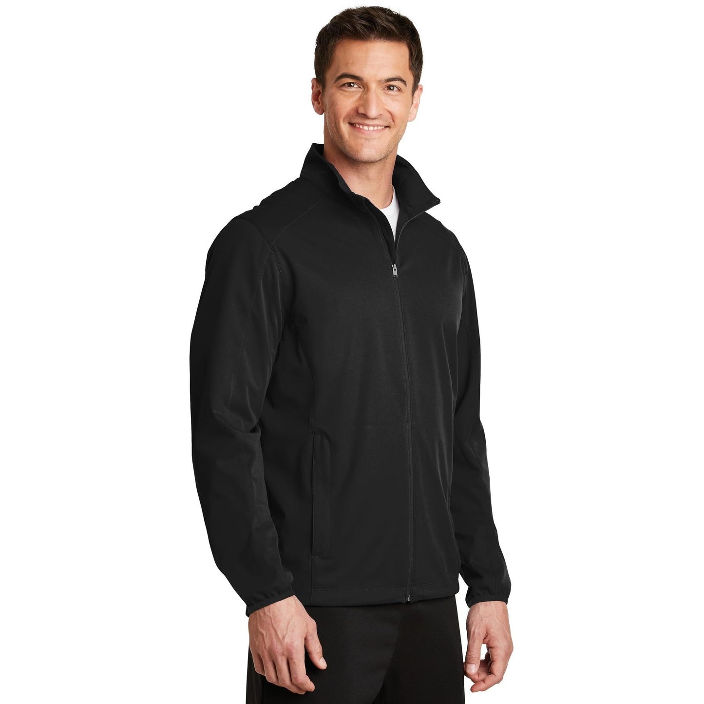 Deep Black Jacket - Port Authority - Active Soft Shell