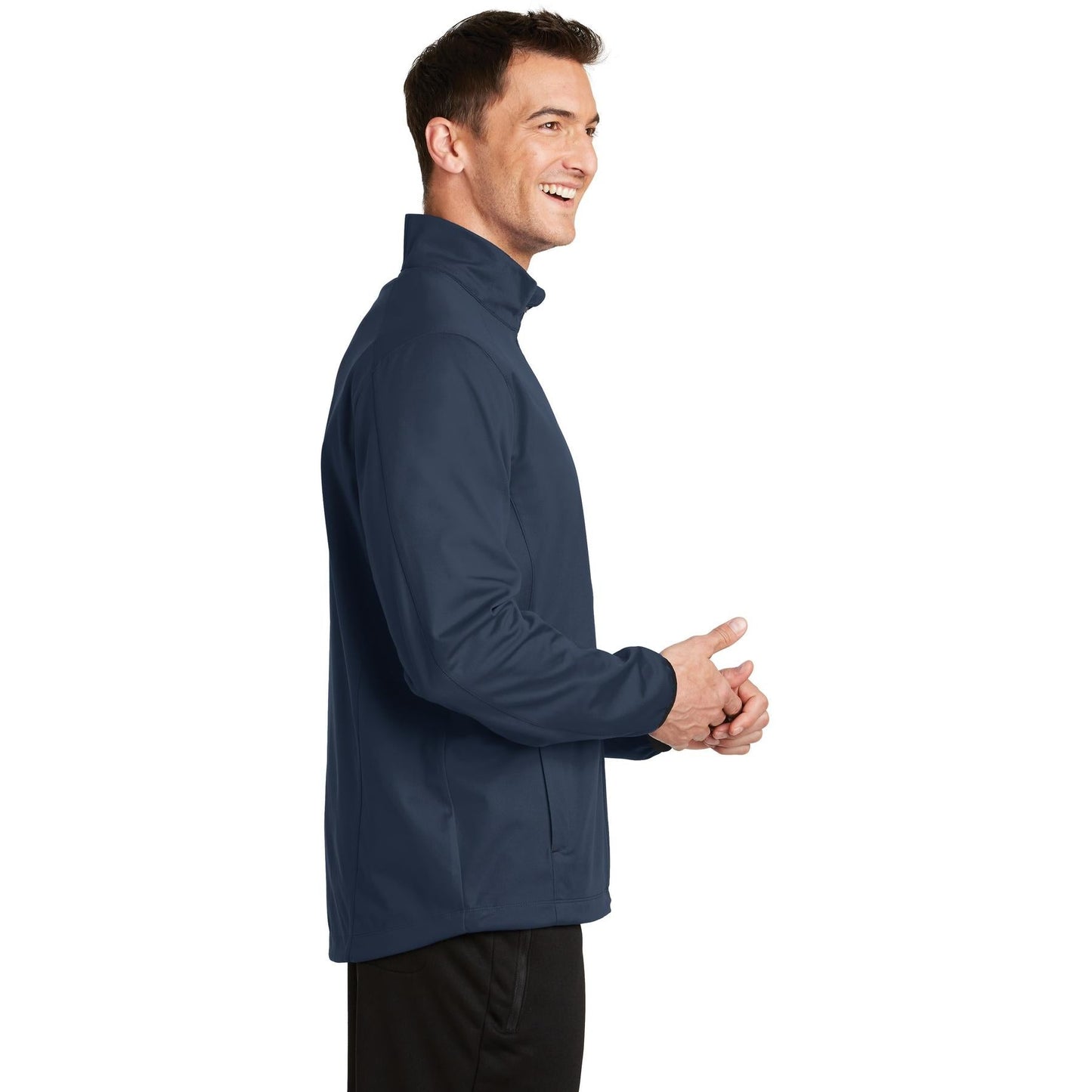 Deep Black Jacket - Port Authority - Active Soft Shell
