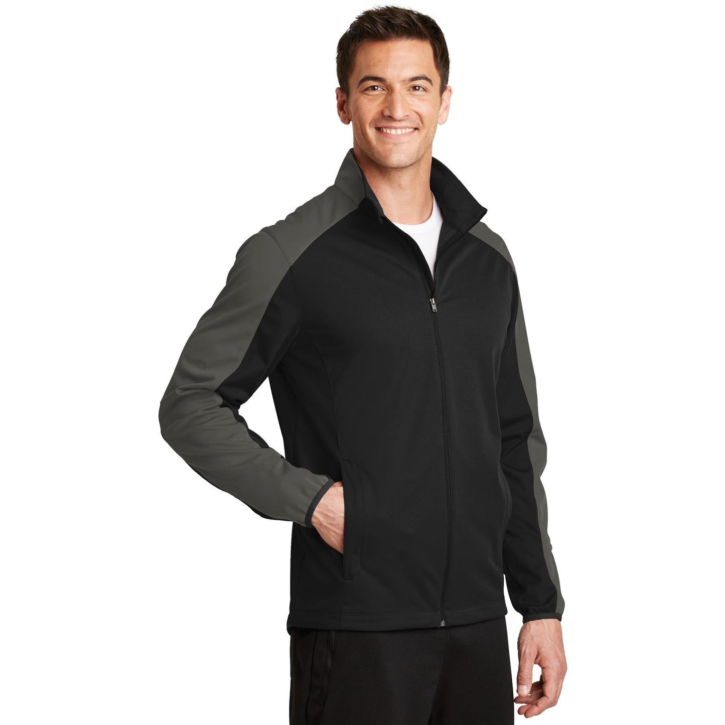 Deep Black/Grey Steel Jackets - Port Authority - Versatile Design