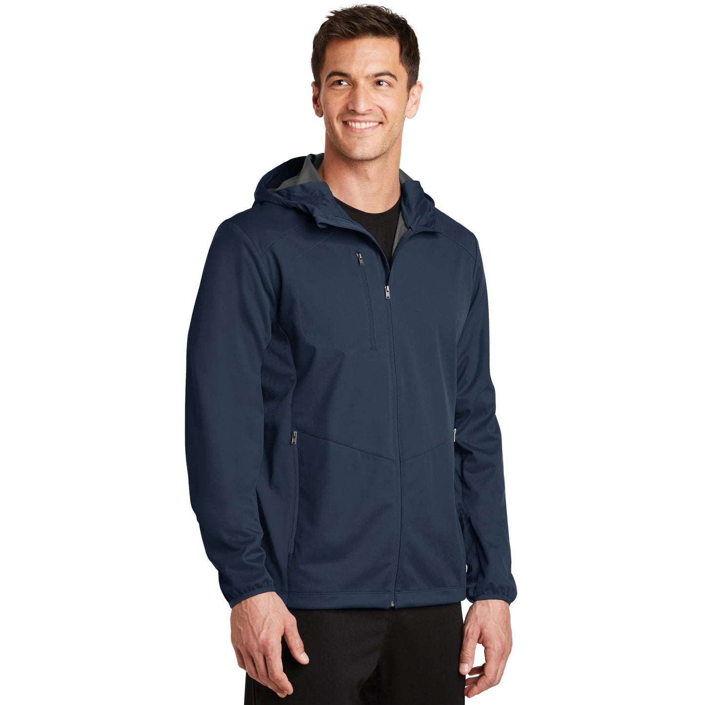 Deep Black Jacket - Port Authority - Weather-Resistant Wear