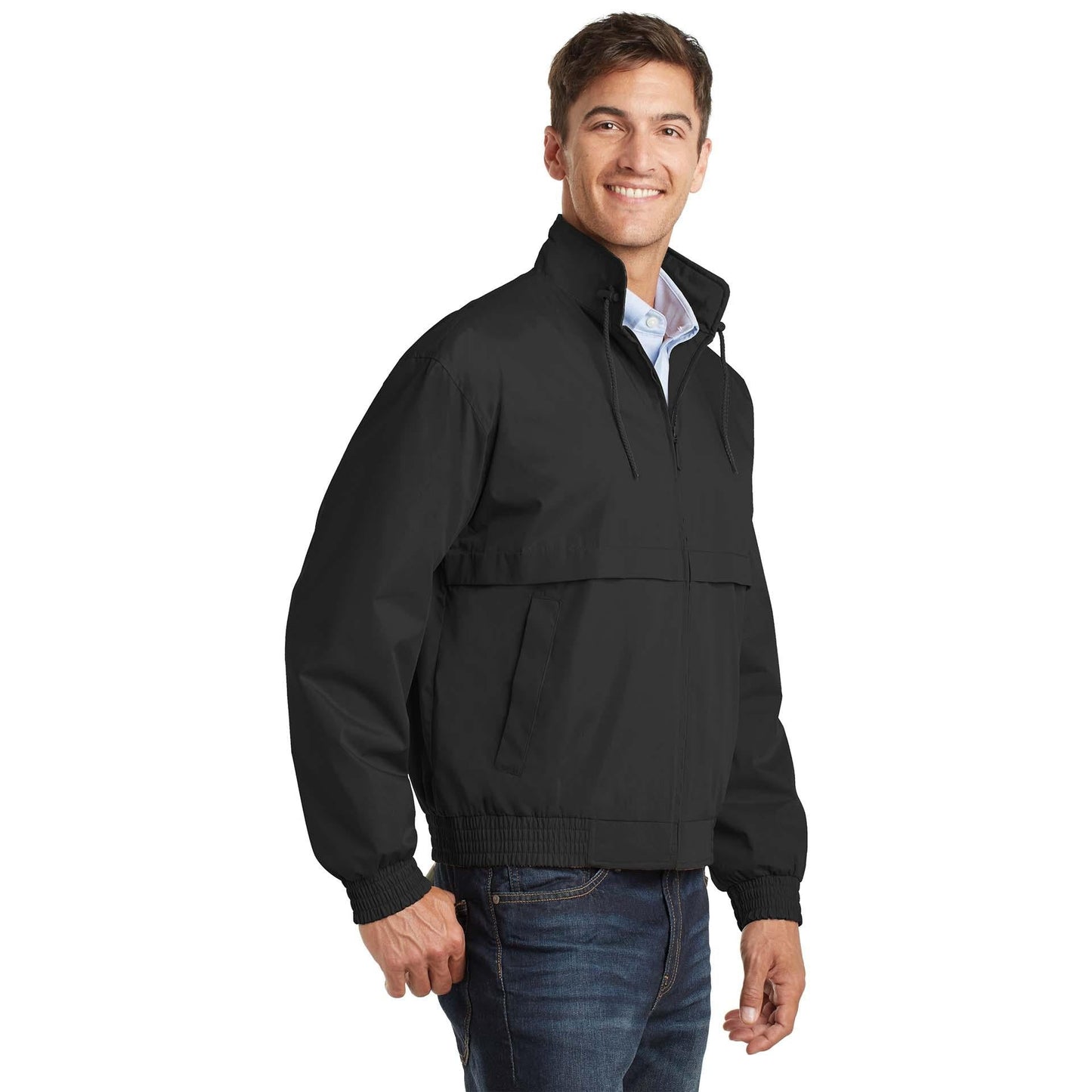Black/Black Jacket - Port Authority - Stylish Design