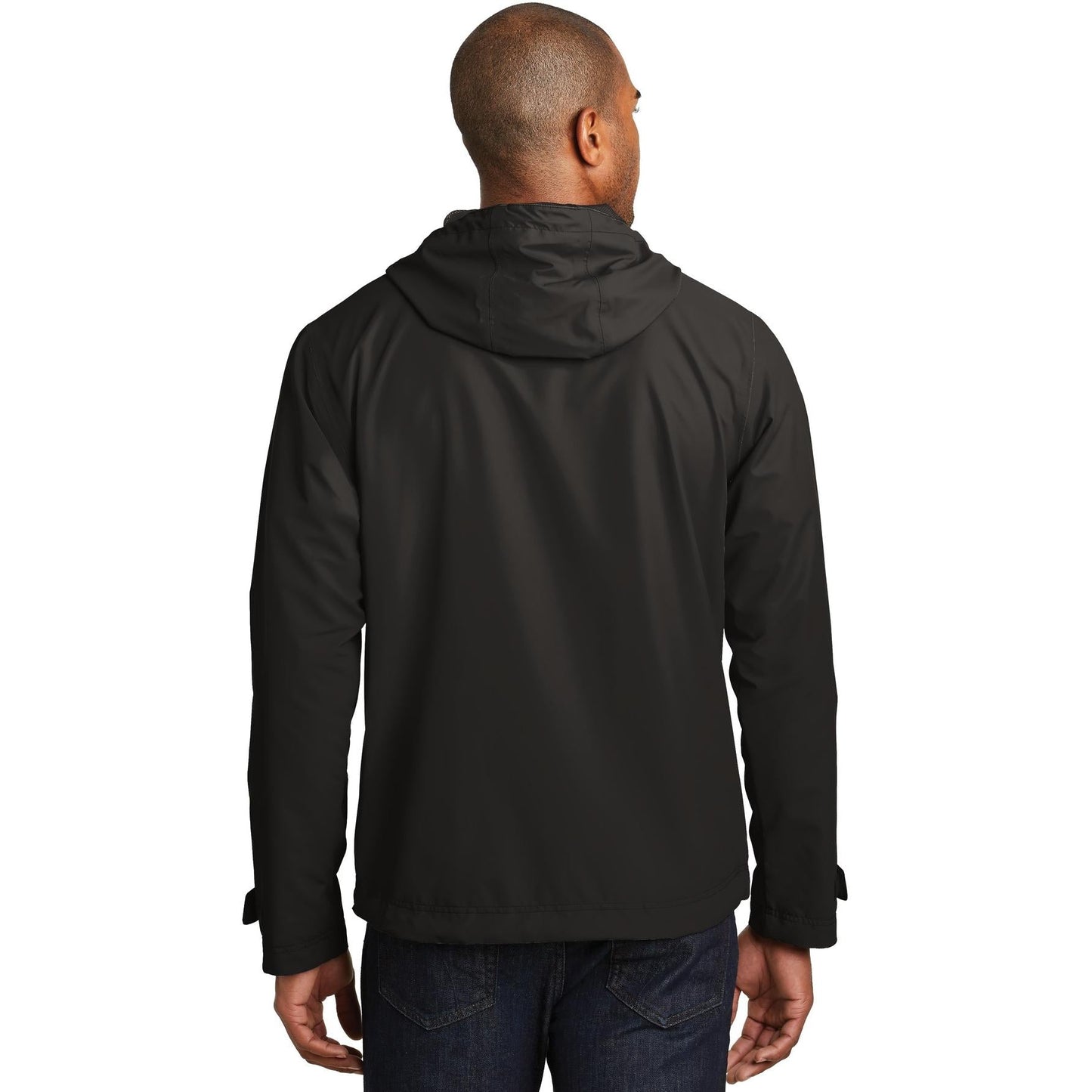 Black Rain Jacket - Port Authority - Waterproof Style