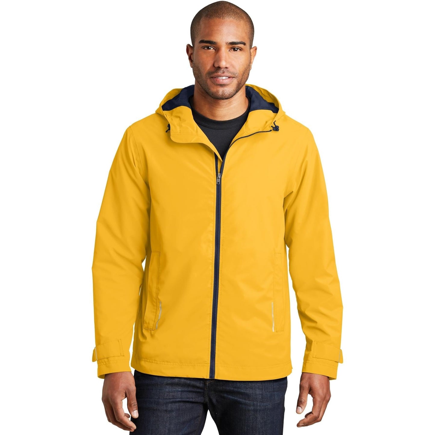 Black Rain Jacket - Port Authority - Waterproof Style