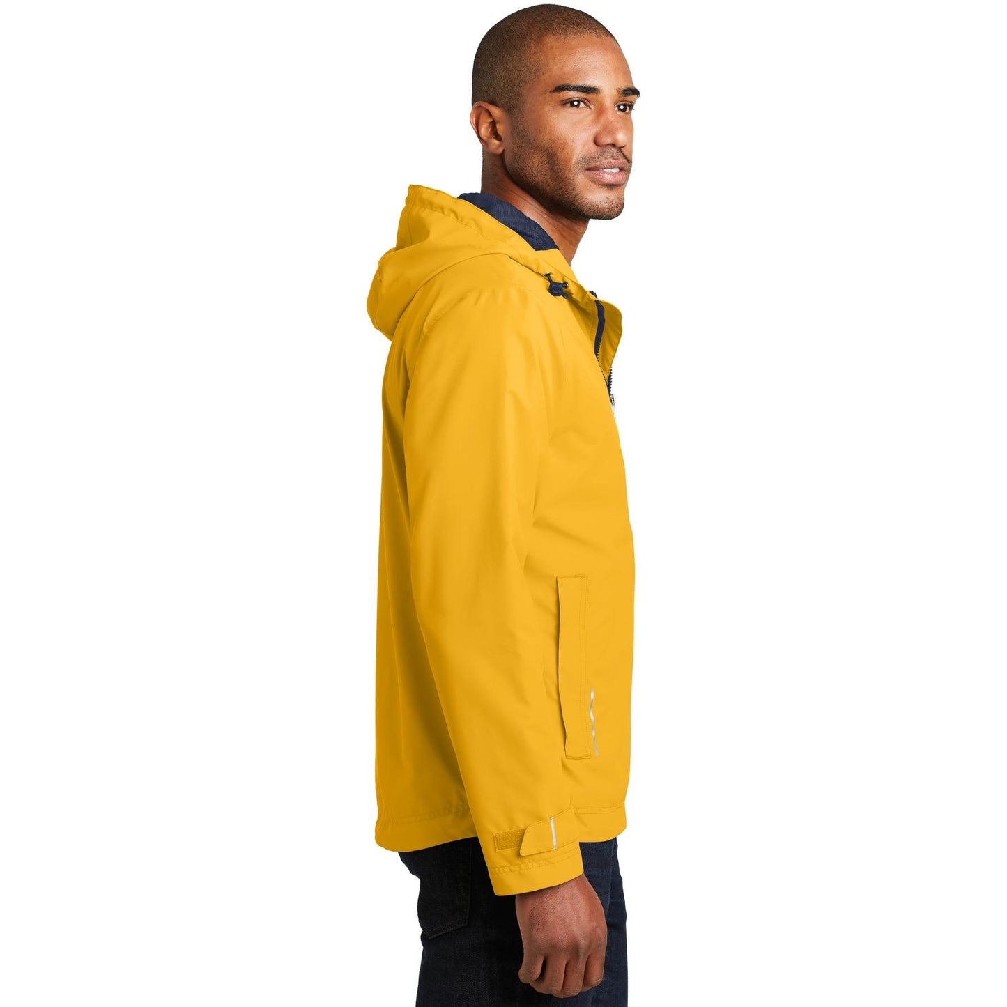 Black Rain Jacket - Port Authority - Waterproof Style