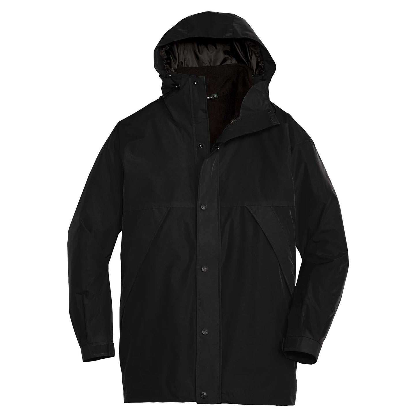 Black/Black Jacket - Port Authority - Water Resistant