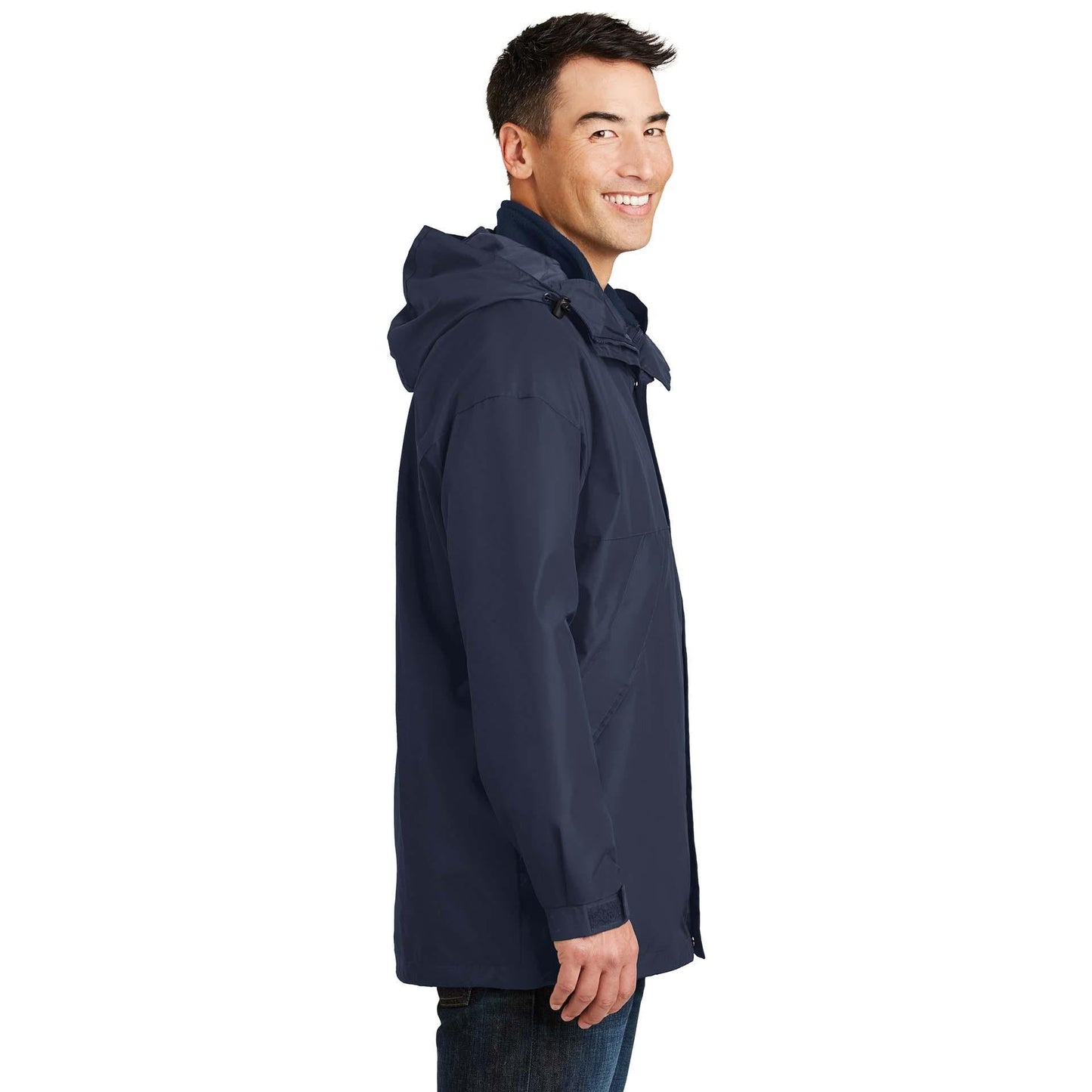 Black/Black Jacket - Port Authority - Water Resistant