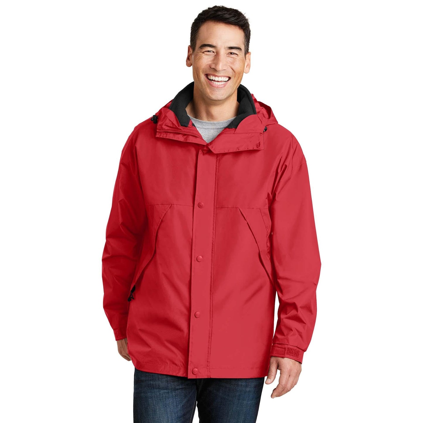 Black/Black Jacket - Port Authority - Water Resistant