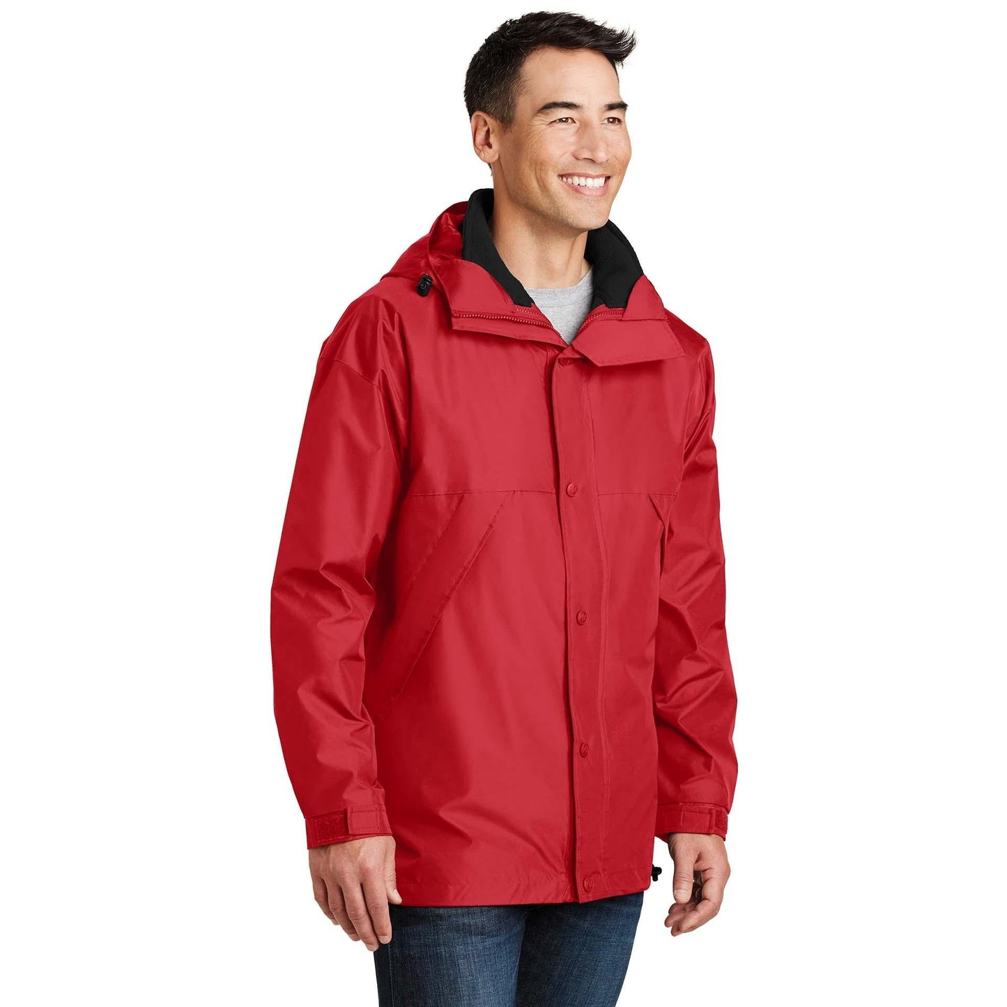 Black/Black Jacket - Port Authority - Water Resistant
