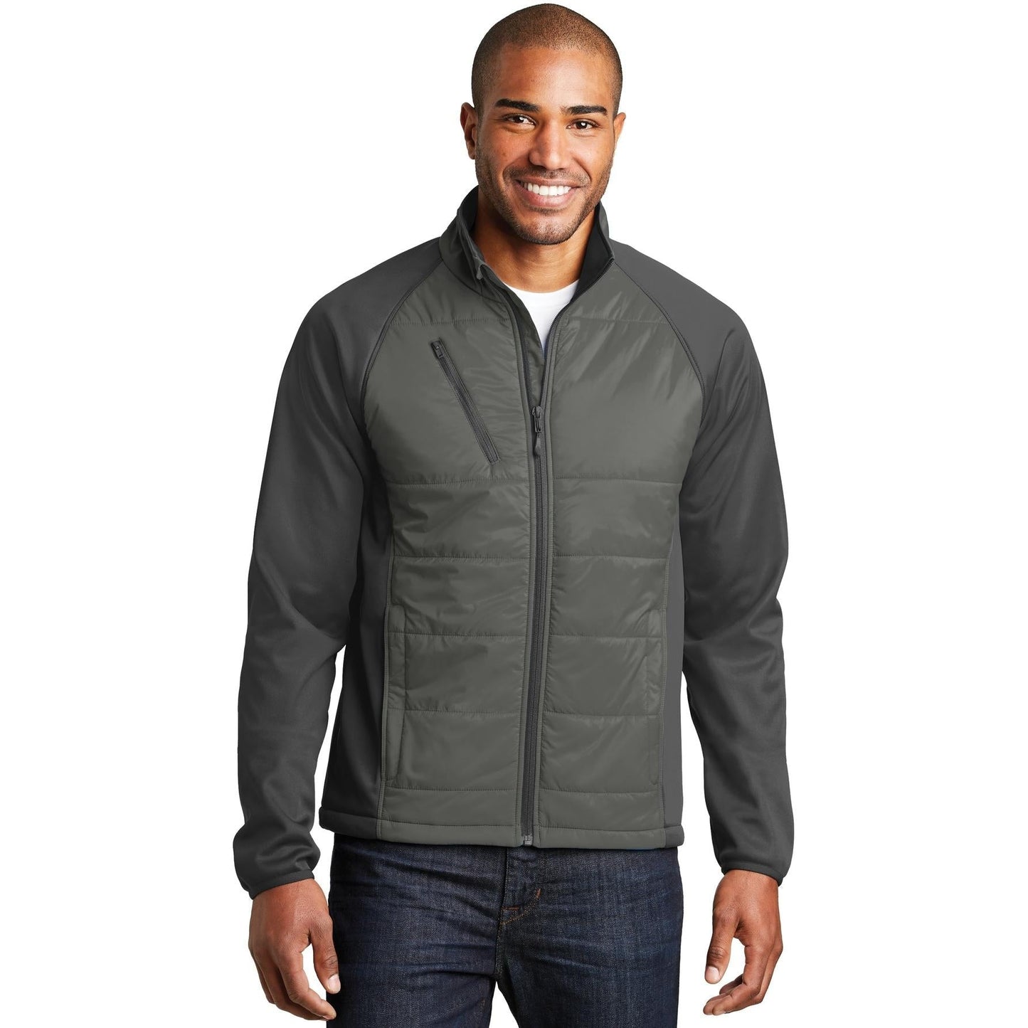 Deep Black Jacket - Port Authority - Water-Resistant