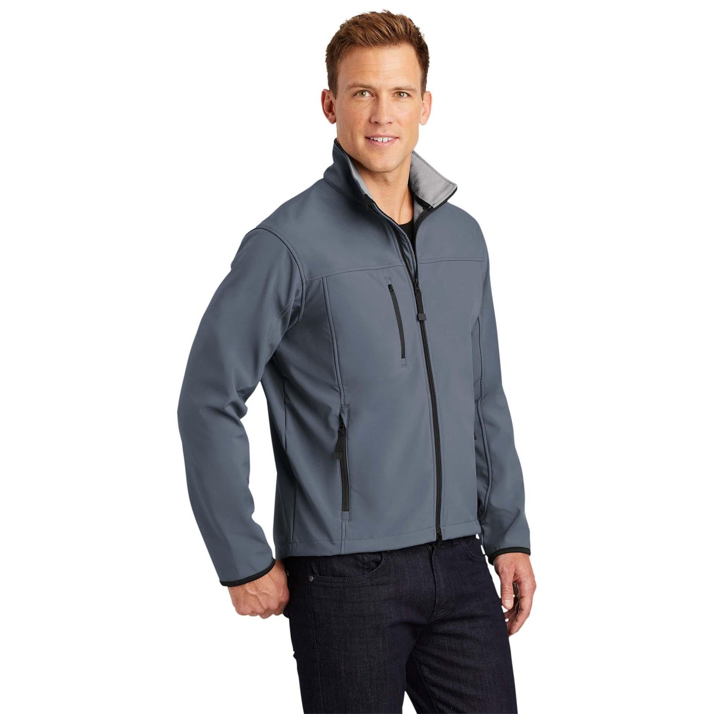 Black/Chrome Jacket - Port Authority - Functional Style