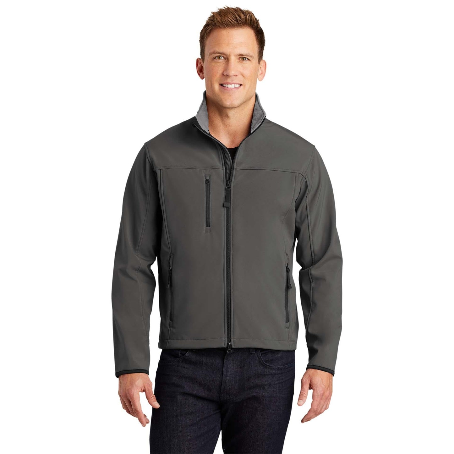 Black/Chrome Jacket - Port Authority - Functional Style
