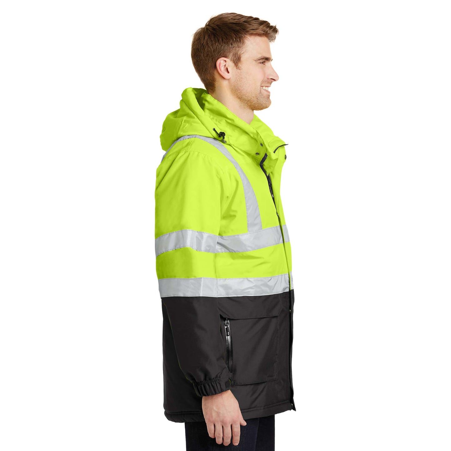 Safety Yellow Reflective Jacket - Port Authority - Stylish