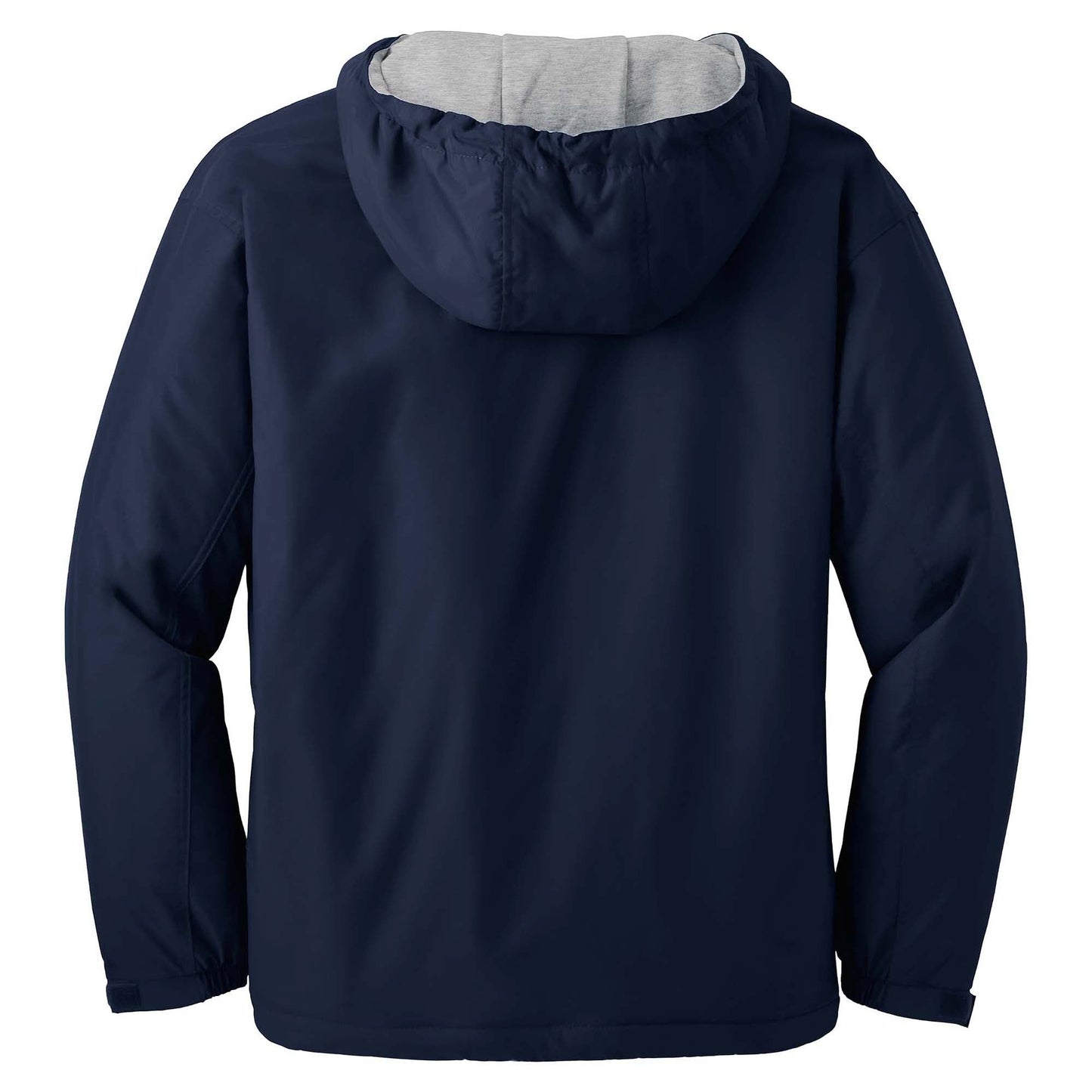 Black/Light Oxford Jacket - Port Authority - Nylon Shell