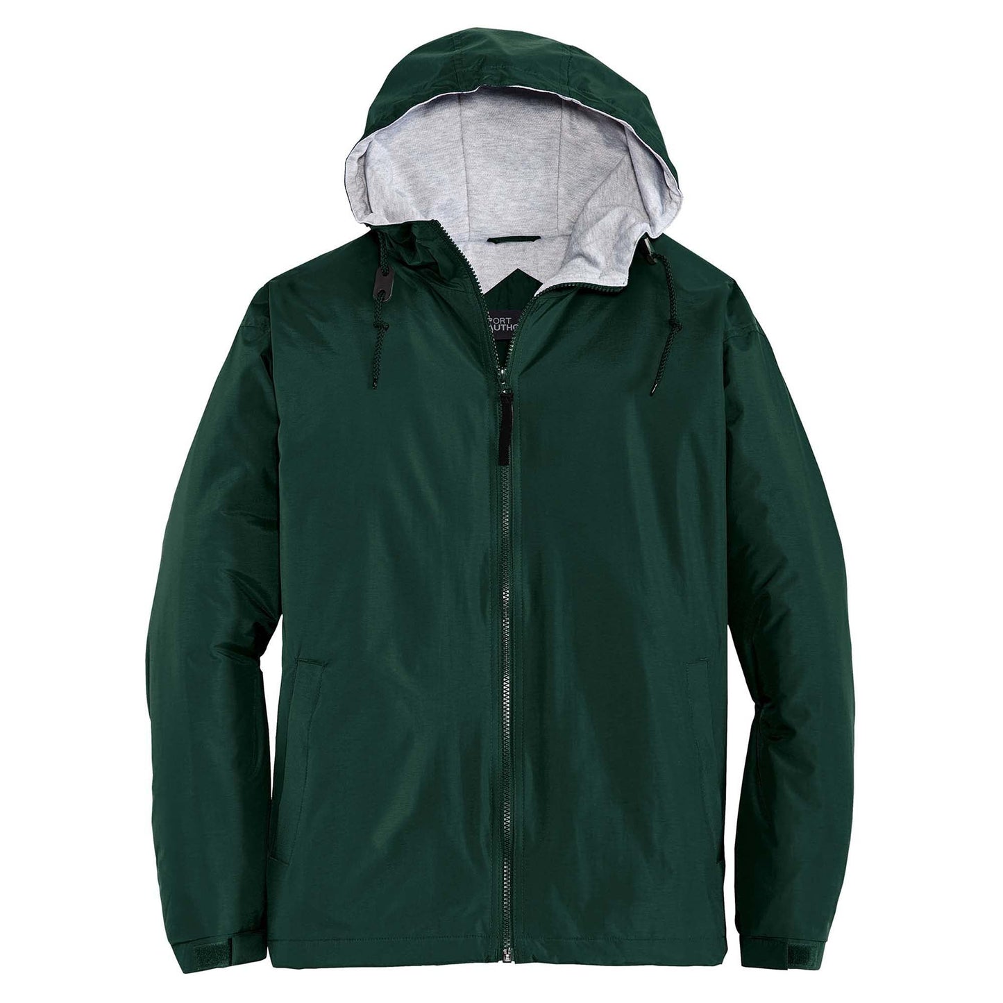 Black/Light Oxford Jacket - Port Authority - Nylon Shell