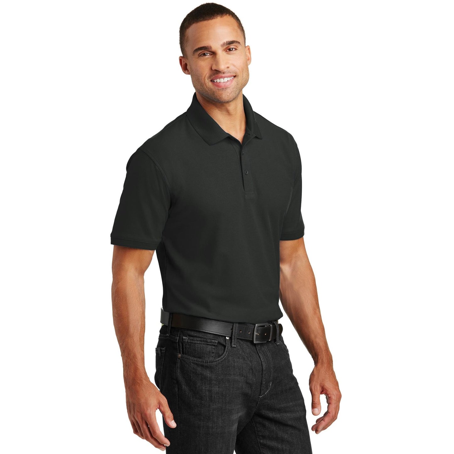 Bright Kelly Green Polo Shirt - Port Authority - Stylish Fit