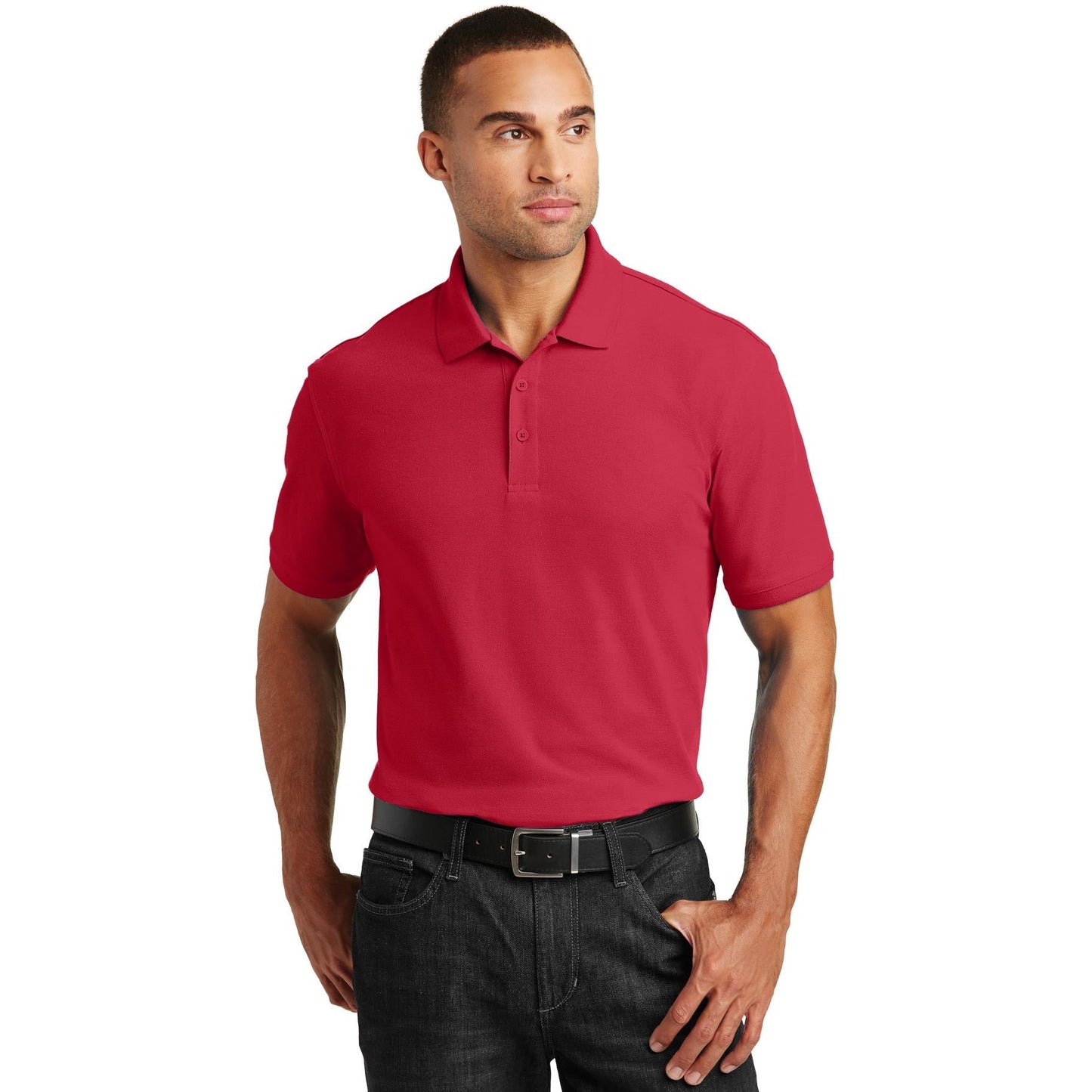 Bright Kelly Green Polo Shirt - Port Authority - Stylish Fit