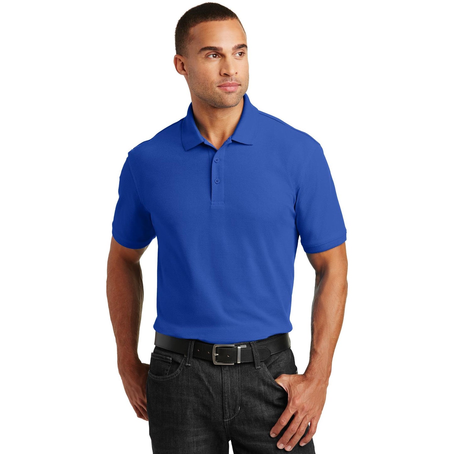 Bright Kelly Green Polo Shirt - Port Authority - Stylish Fit