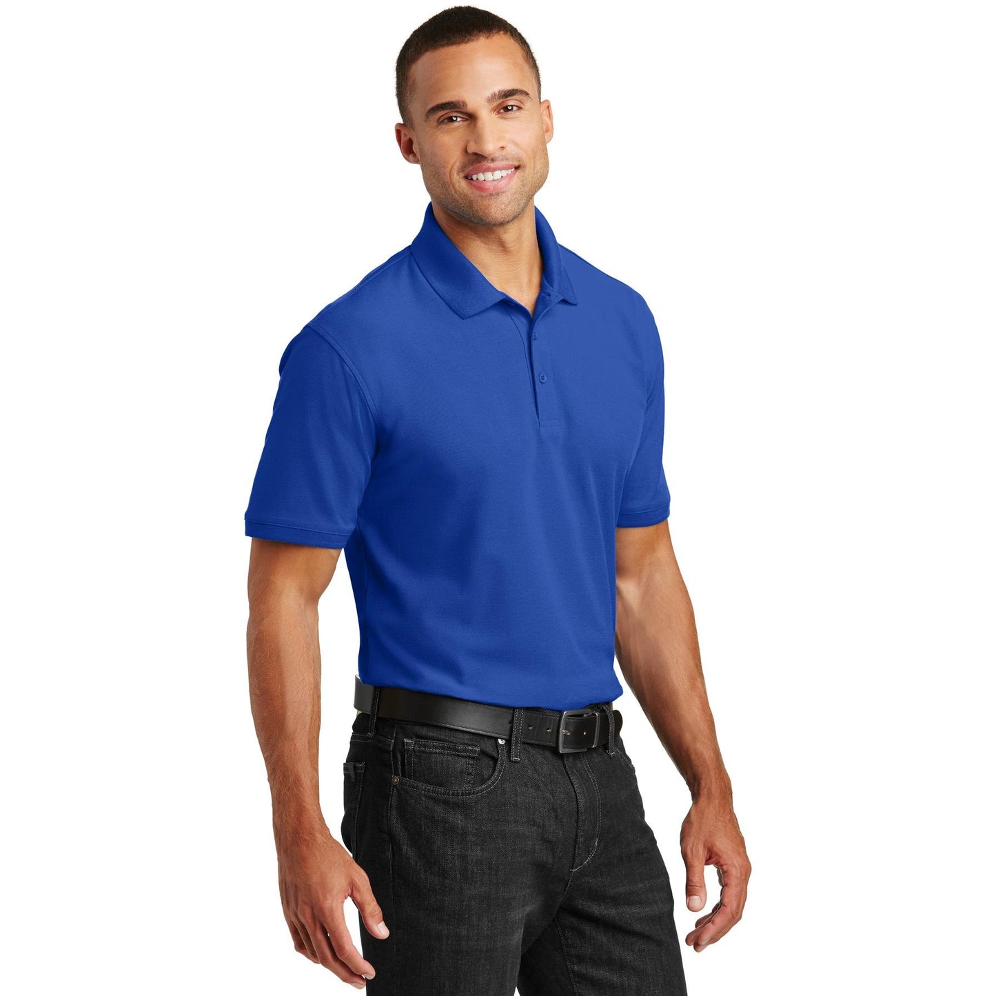 Bright Kelly Green Polo Shirt - Port Authority - Stylish Fit