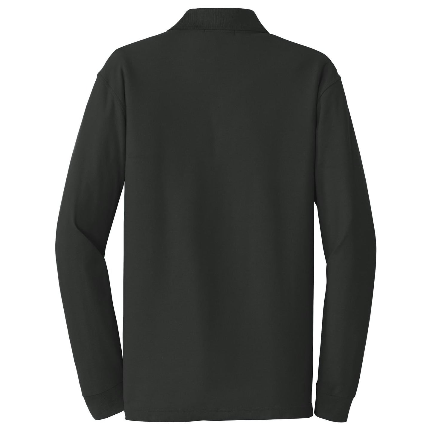 Deep Black Polo Shirts - Port Authority - Durable Pique