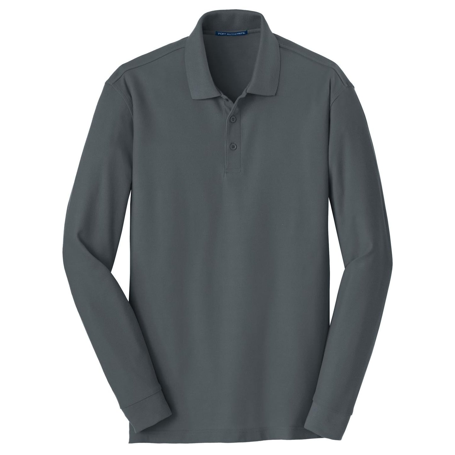 Deep Black Polo Shirts - Port Authority - Durable Pique