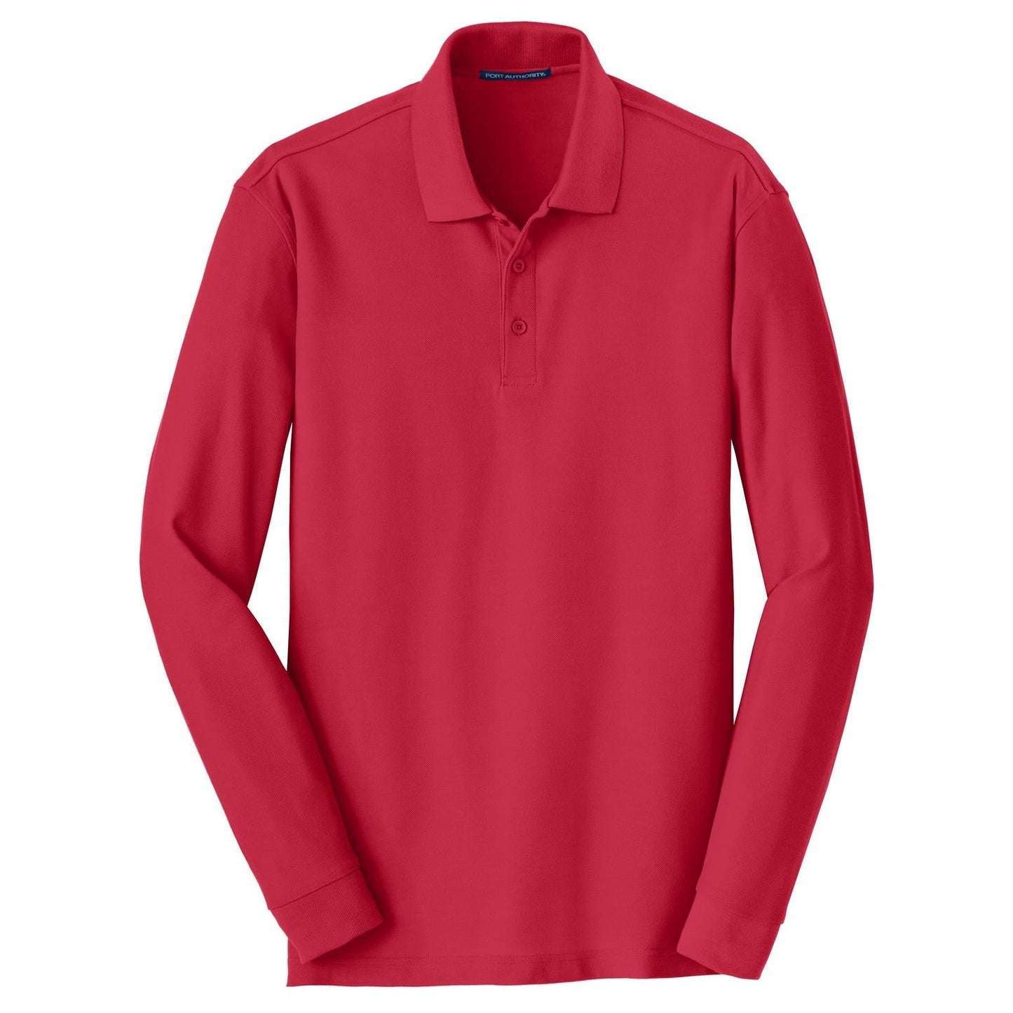 Deep Black Polo Shirts - Port Authority - Durable Pique