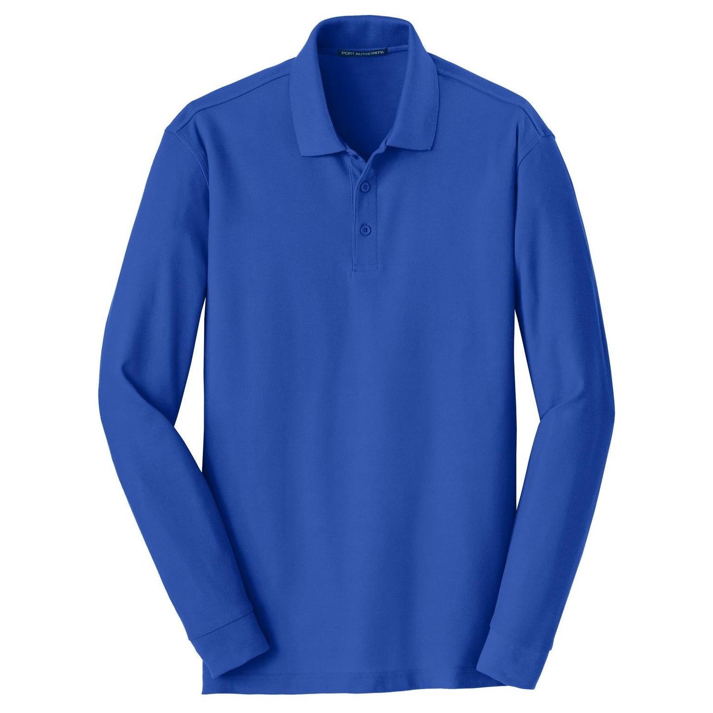 Deep Black Polo Shirts - Port Authority - Durable Pique