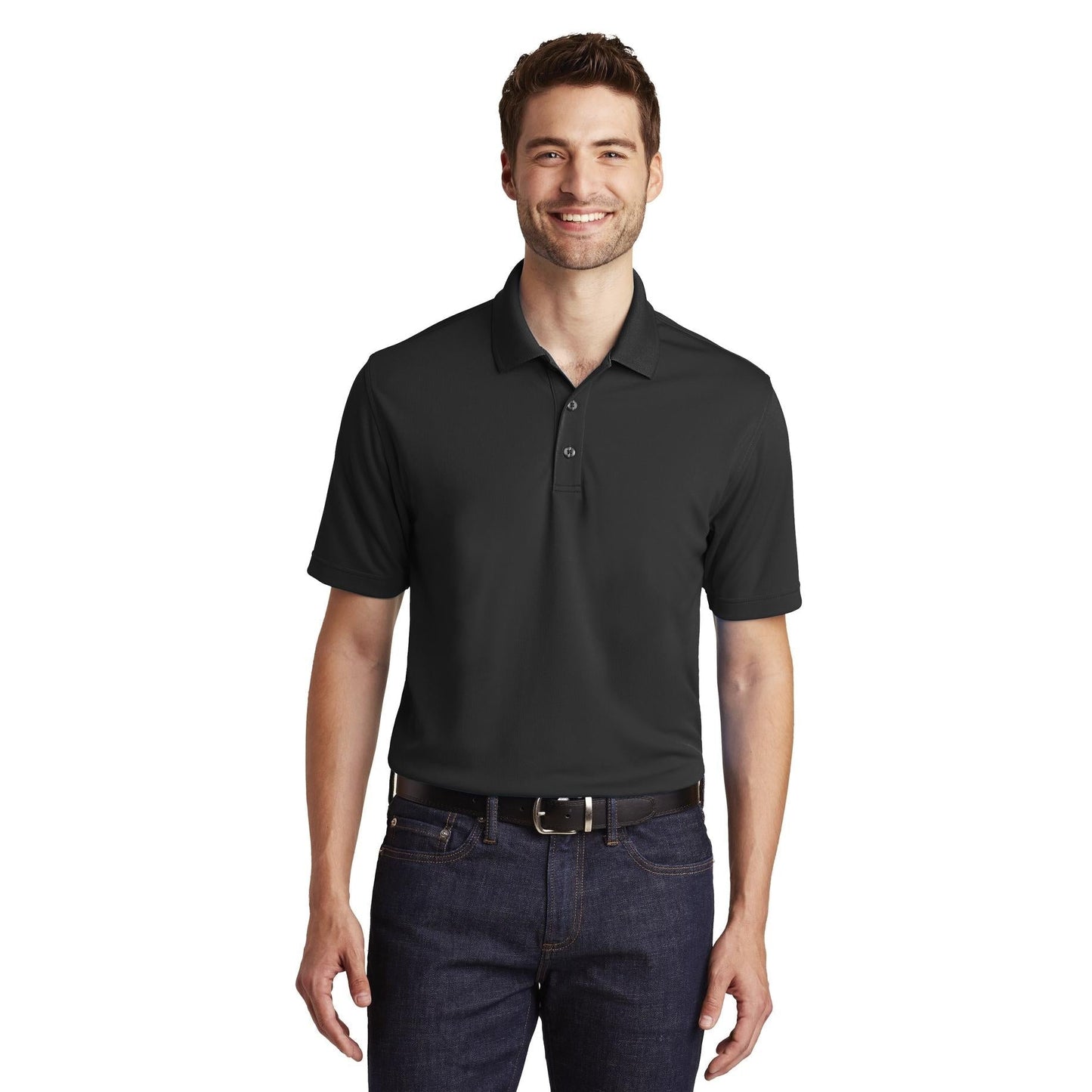 Bright Kelly Green Polo - Port Authority - Breathable Design