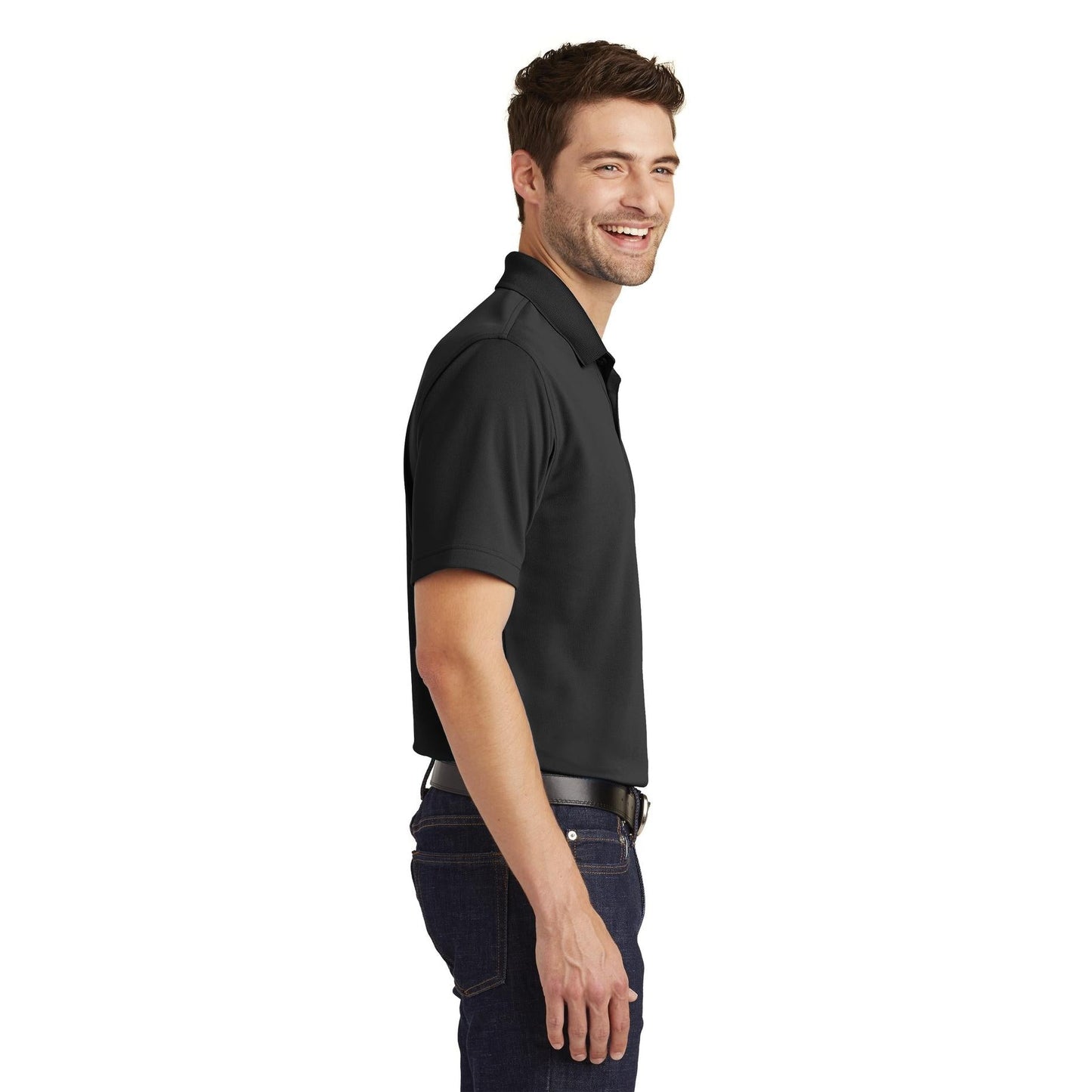 Bright Kelly Green Polo - Port Authority - Breathable Design