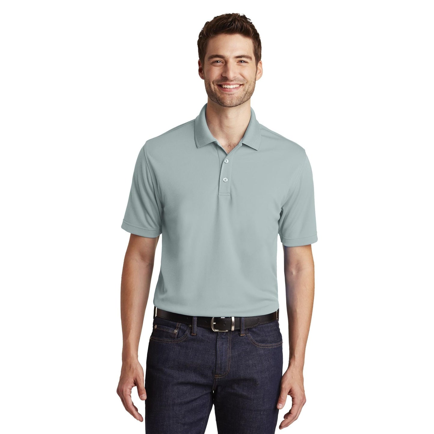 Bright Kelly Green Polo - Port Authority - Breathable Design