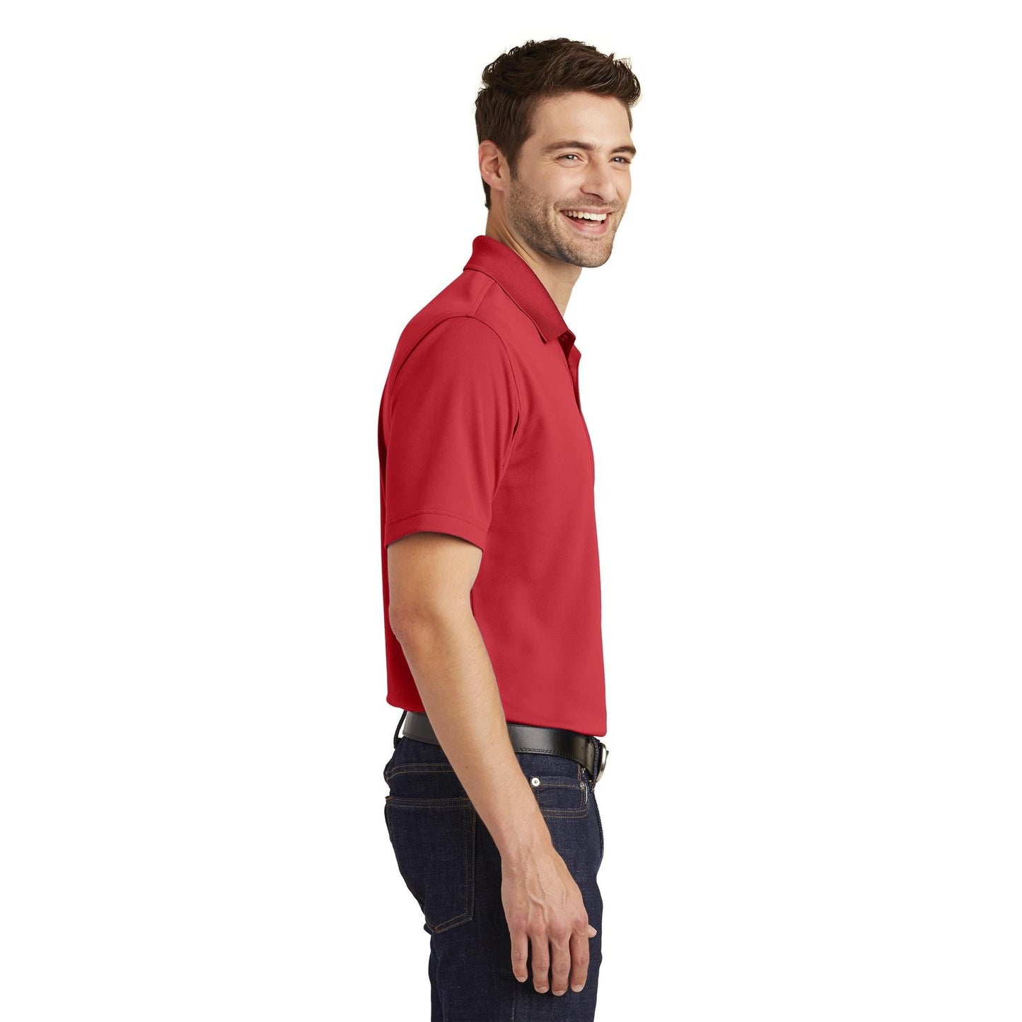 Bright Kelly Green Polo - Port Authority - Breathable Design
