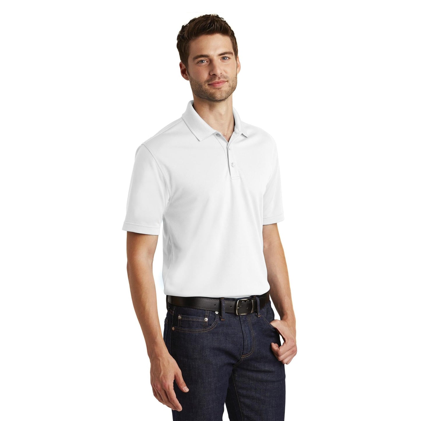Bright Kelly Green Polo - Port Authority - Breathable Design