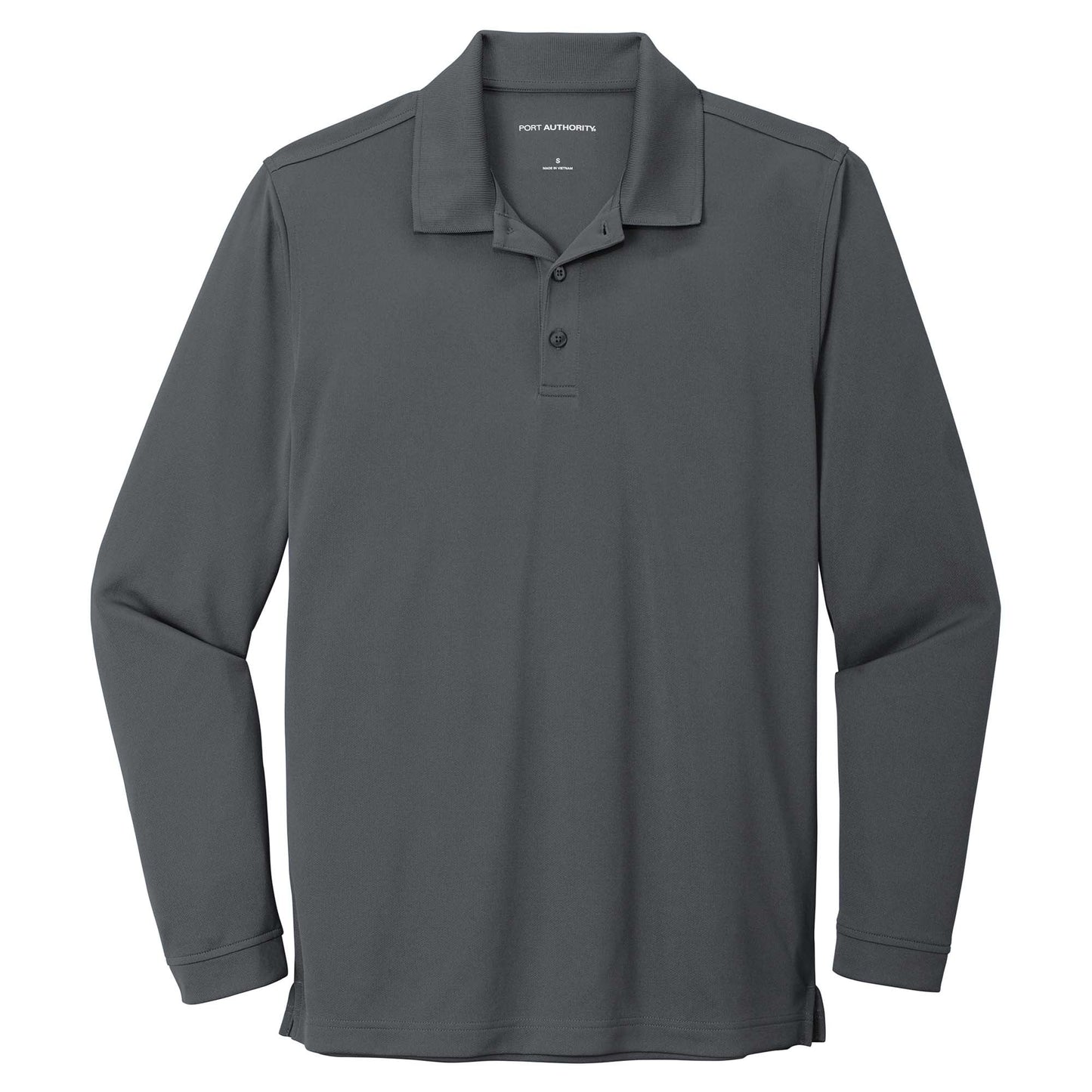 Deep Black Polo Shirts - Port Authority - Micro-Mesh