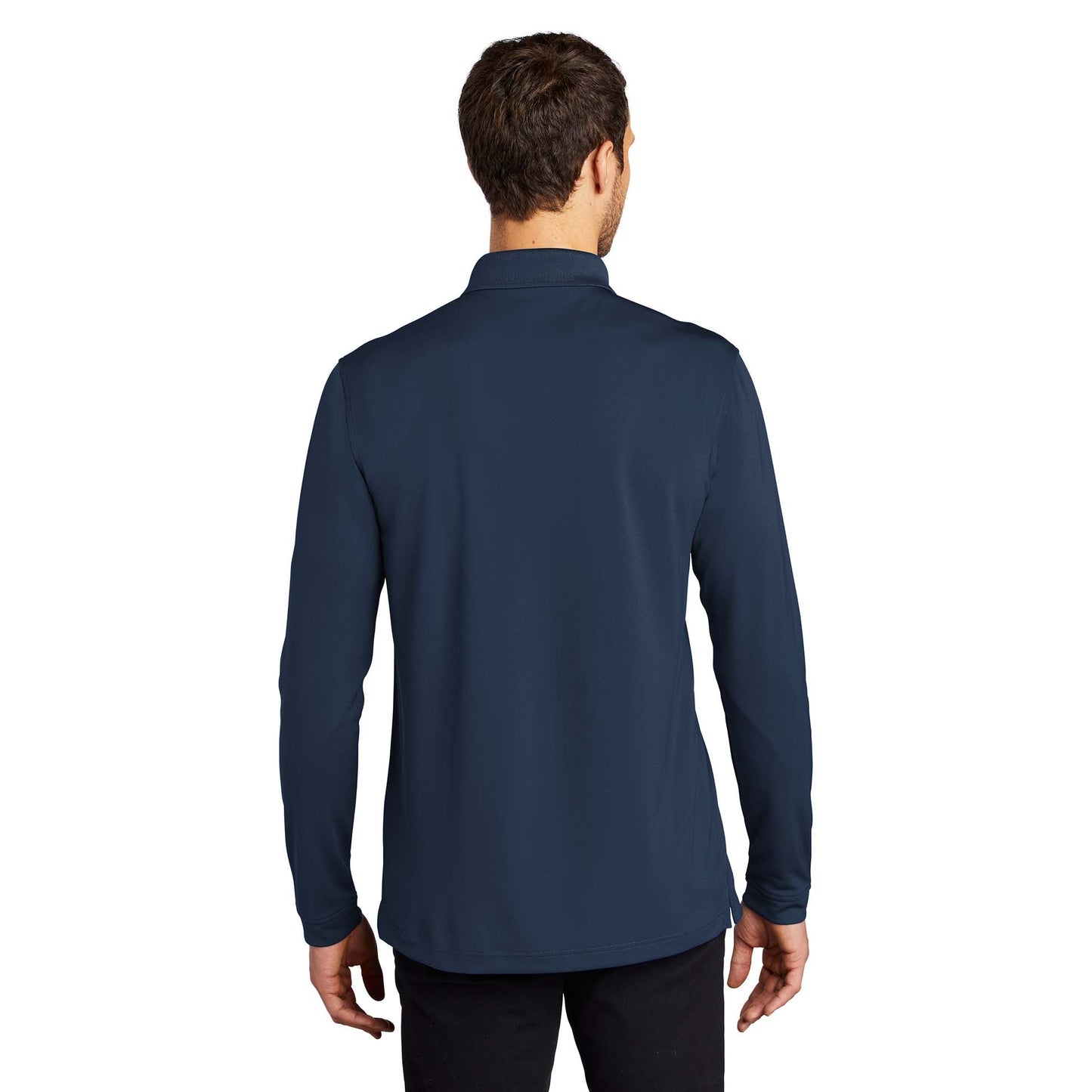 Deep Black Polo Shirts - Port Authority - Micro-Mesh