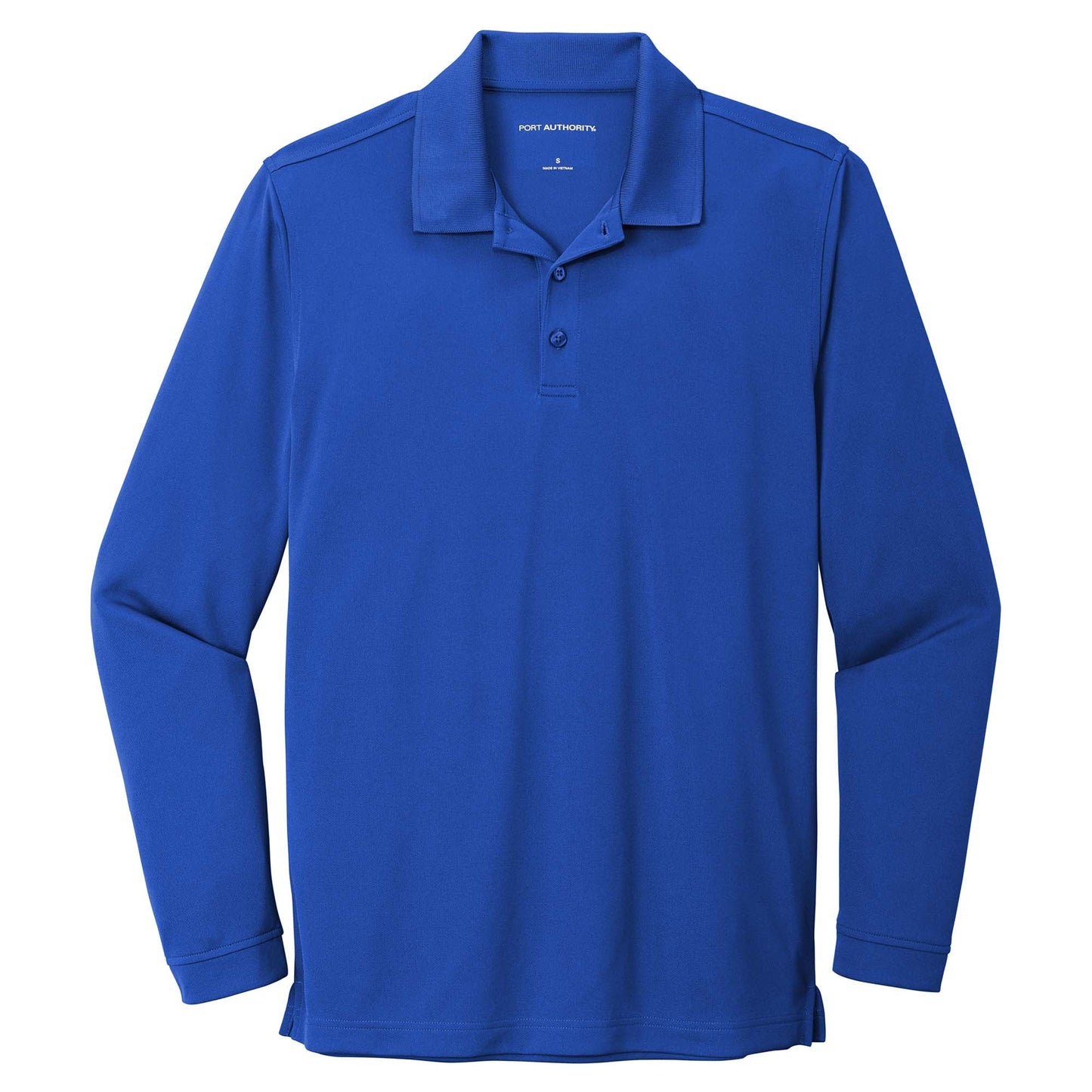 Deep Black Polo Shirts - Port Authority - Micro-Mesh