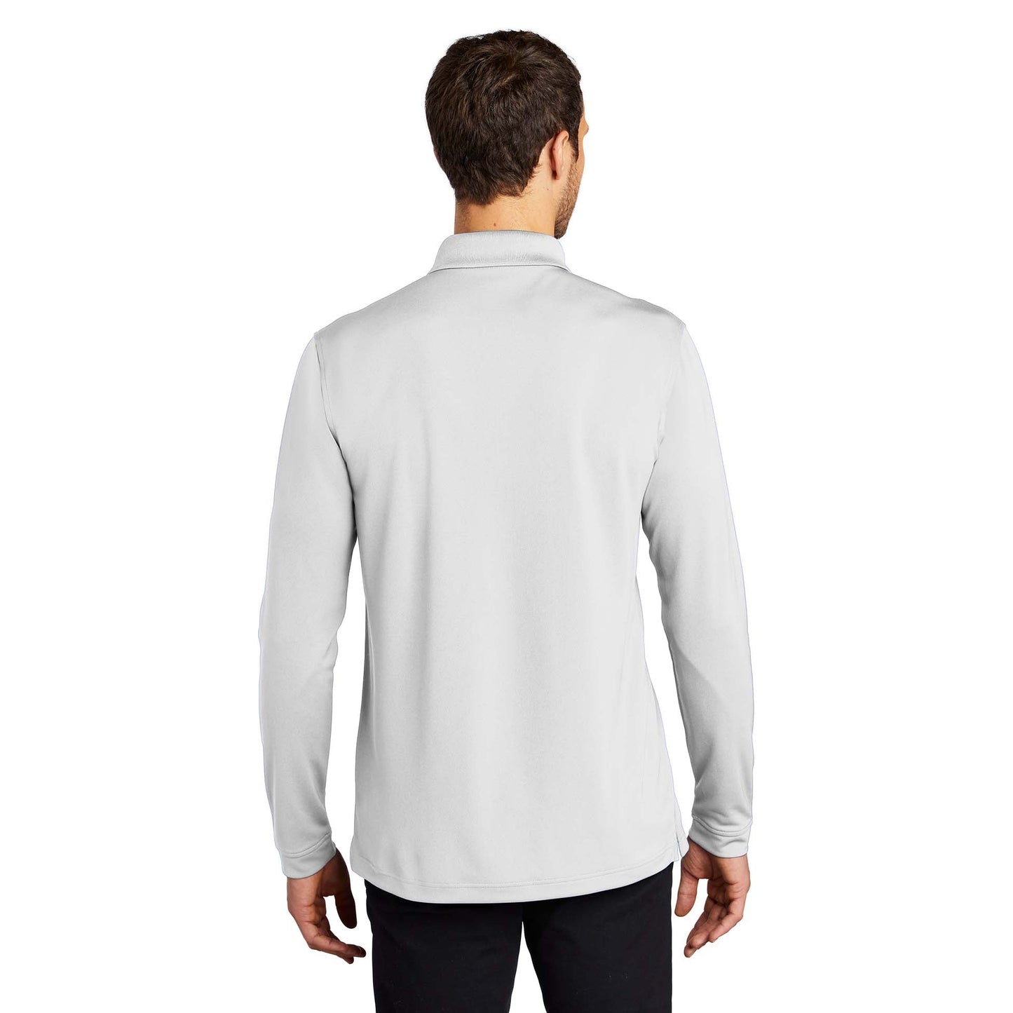 Deep Black Polo Shirts - Port Authority - Micro-Mesh