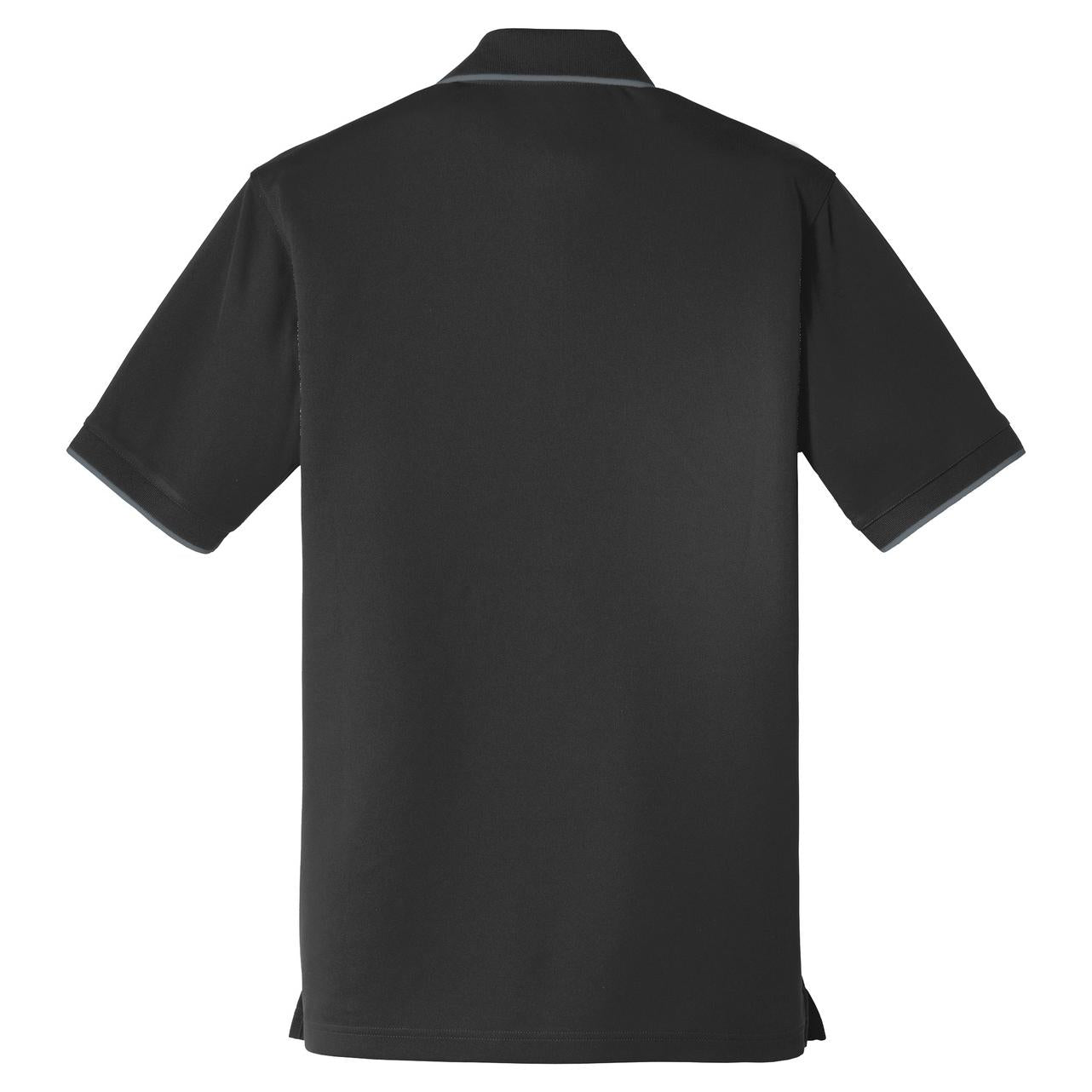 Deep Black Polo Shirt - Port Authority - Breathable Fabric