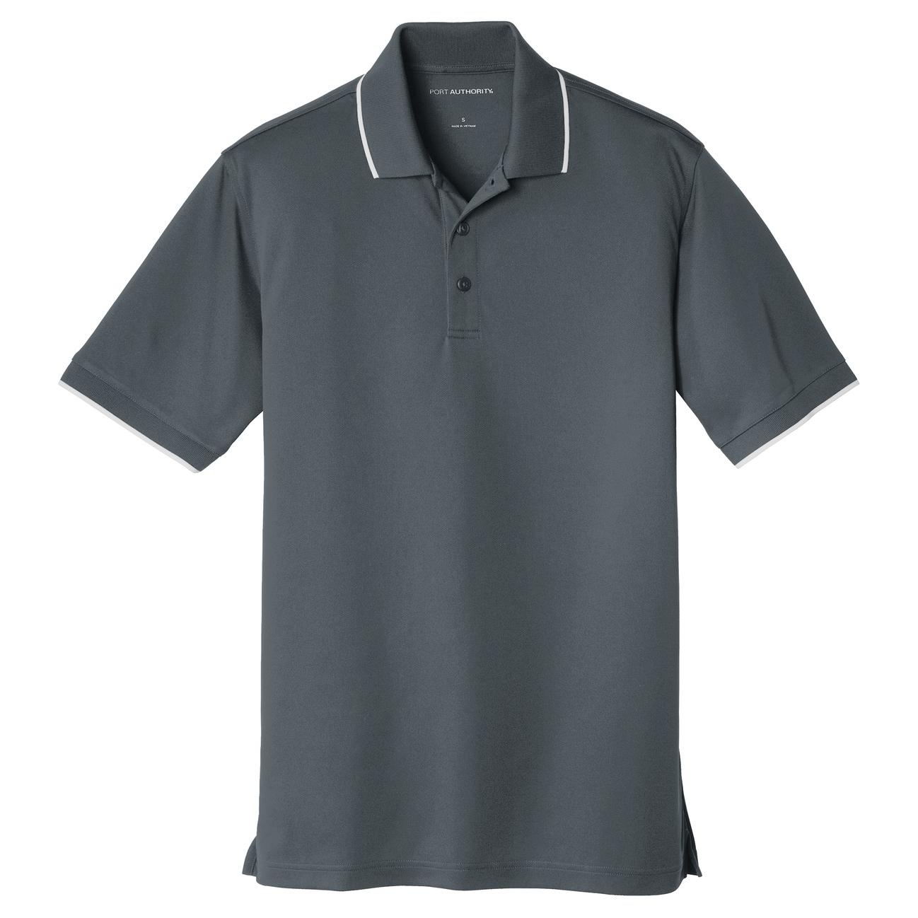 Deep Black Polo Shirt - Port Authority - Breathable Fabric