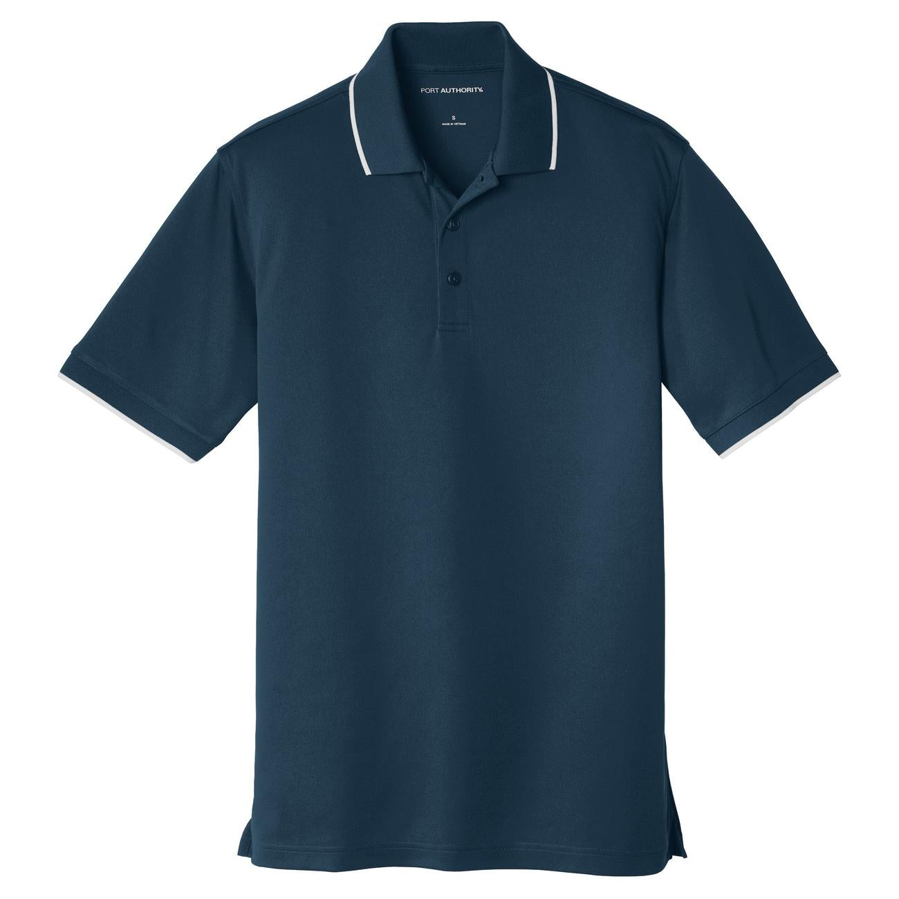 Deep Black Polo Shirt - Port Authority - Breathable Fabric