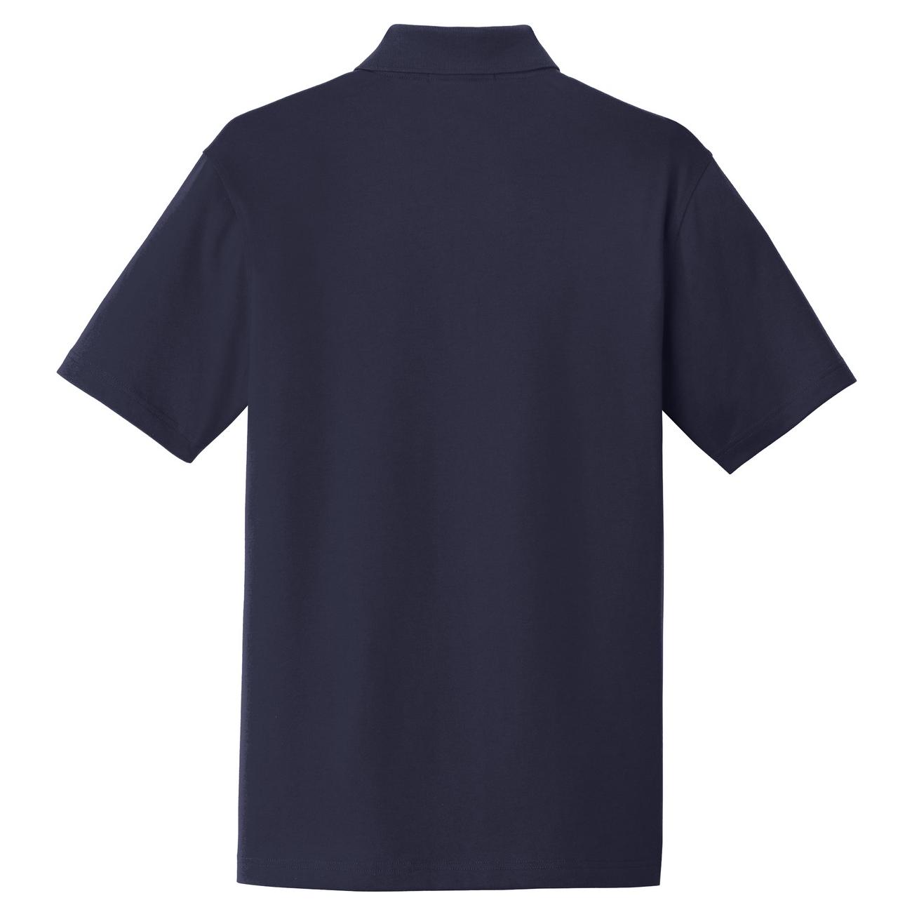 True Navy Polo Shirts - Port Authority - Comfortable Fabric