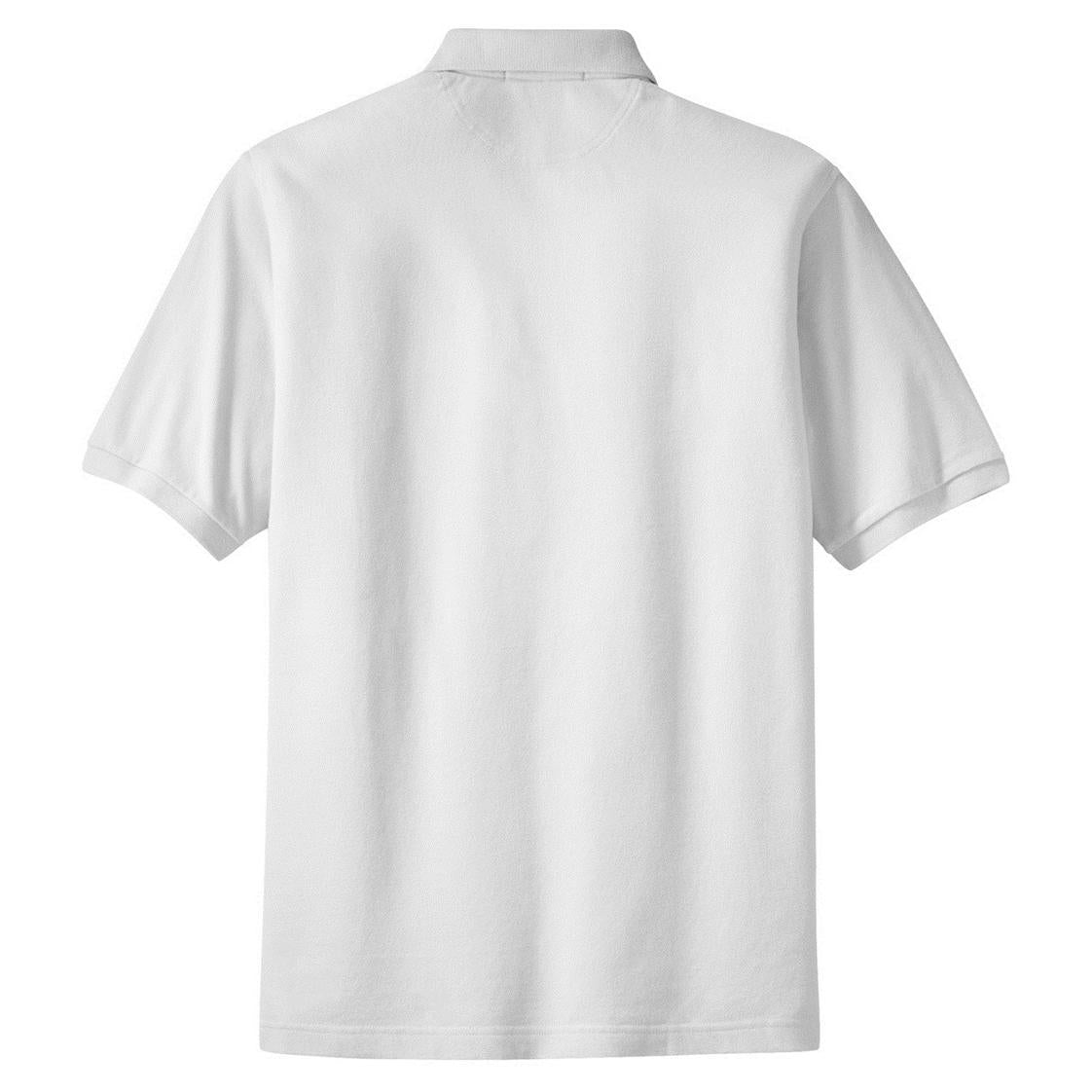 Black Polo Shirt - Port Authority - Comfortable Cotton Blend